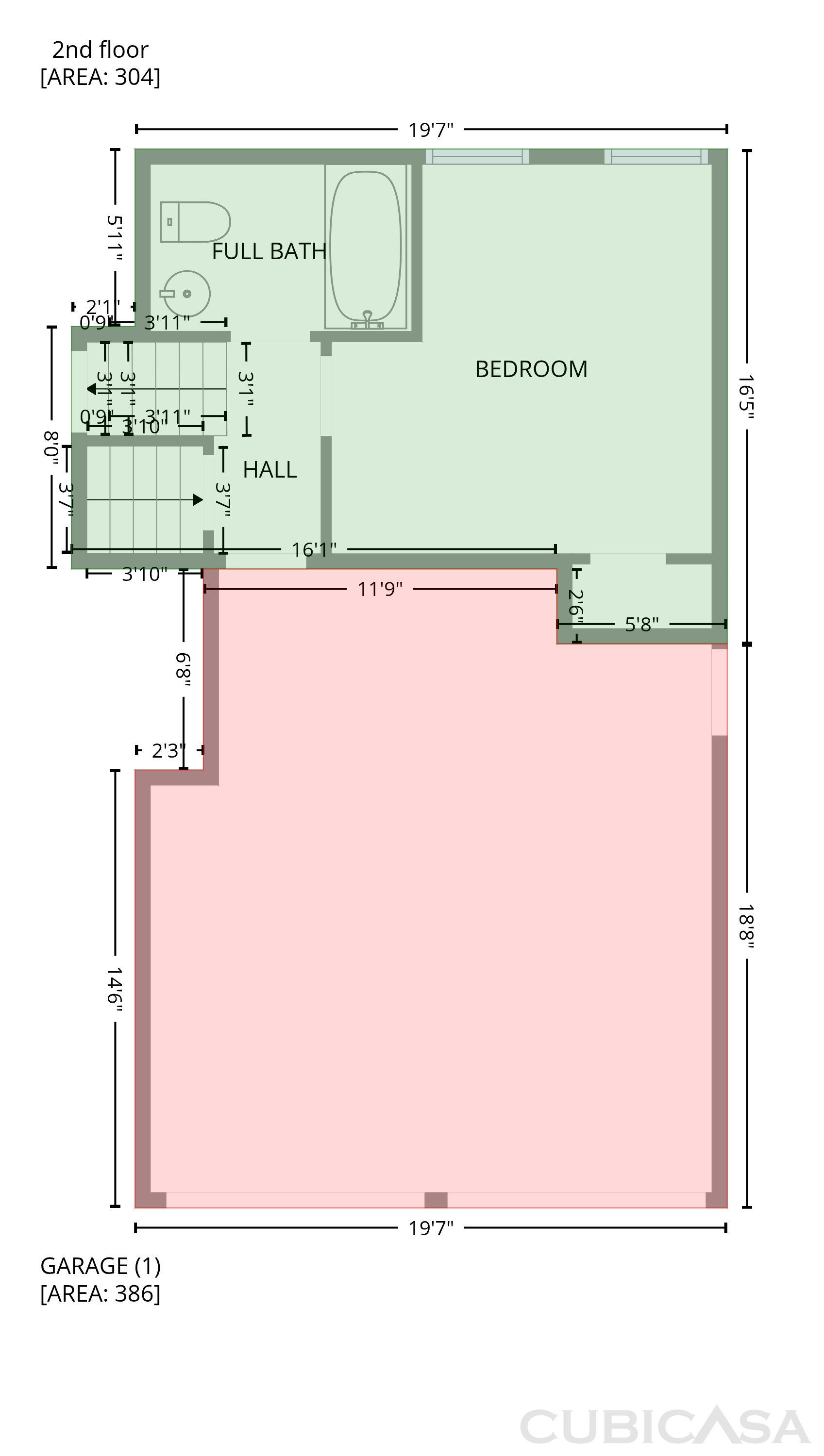 Second Floor of 14110 Lora St, Smithville, MO