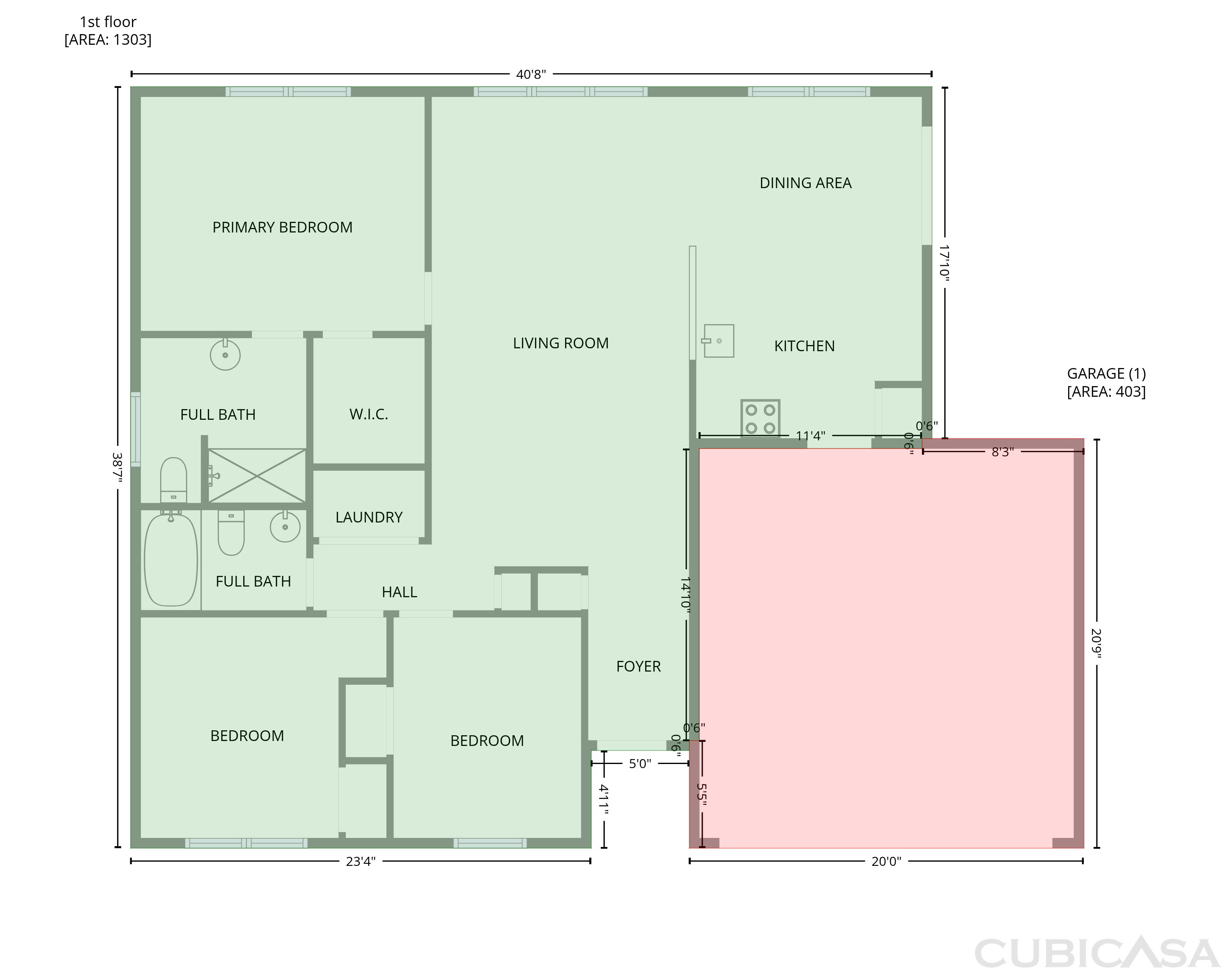 Main Floor of 306 Revis Creek Ct, Simpsonville, SC
