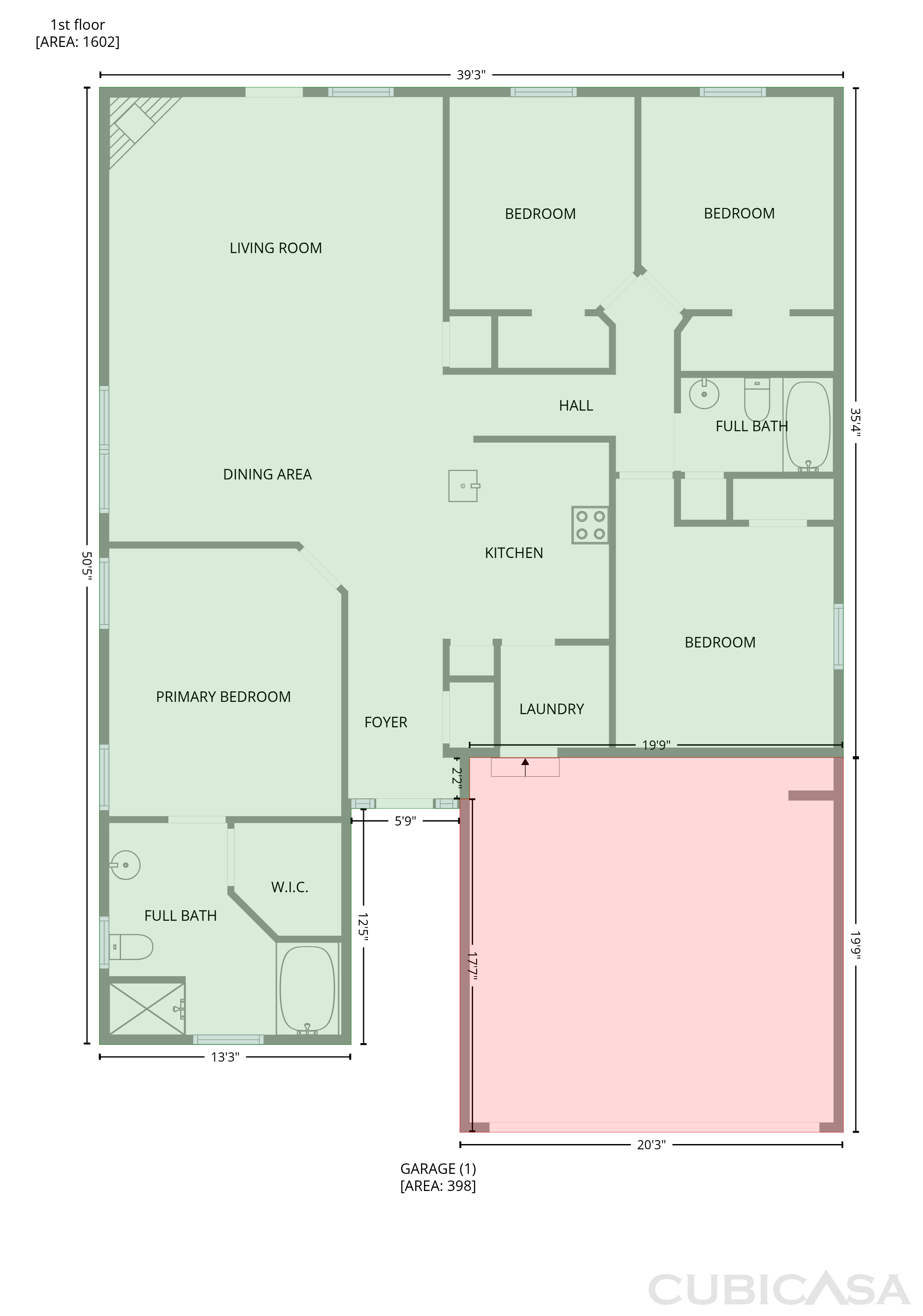 Main Floor of 316 Vincent St, Alabaster, AL