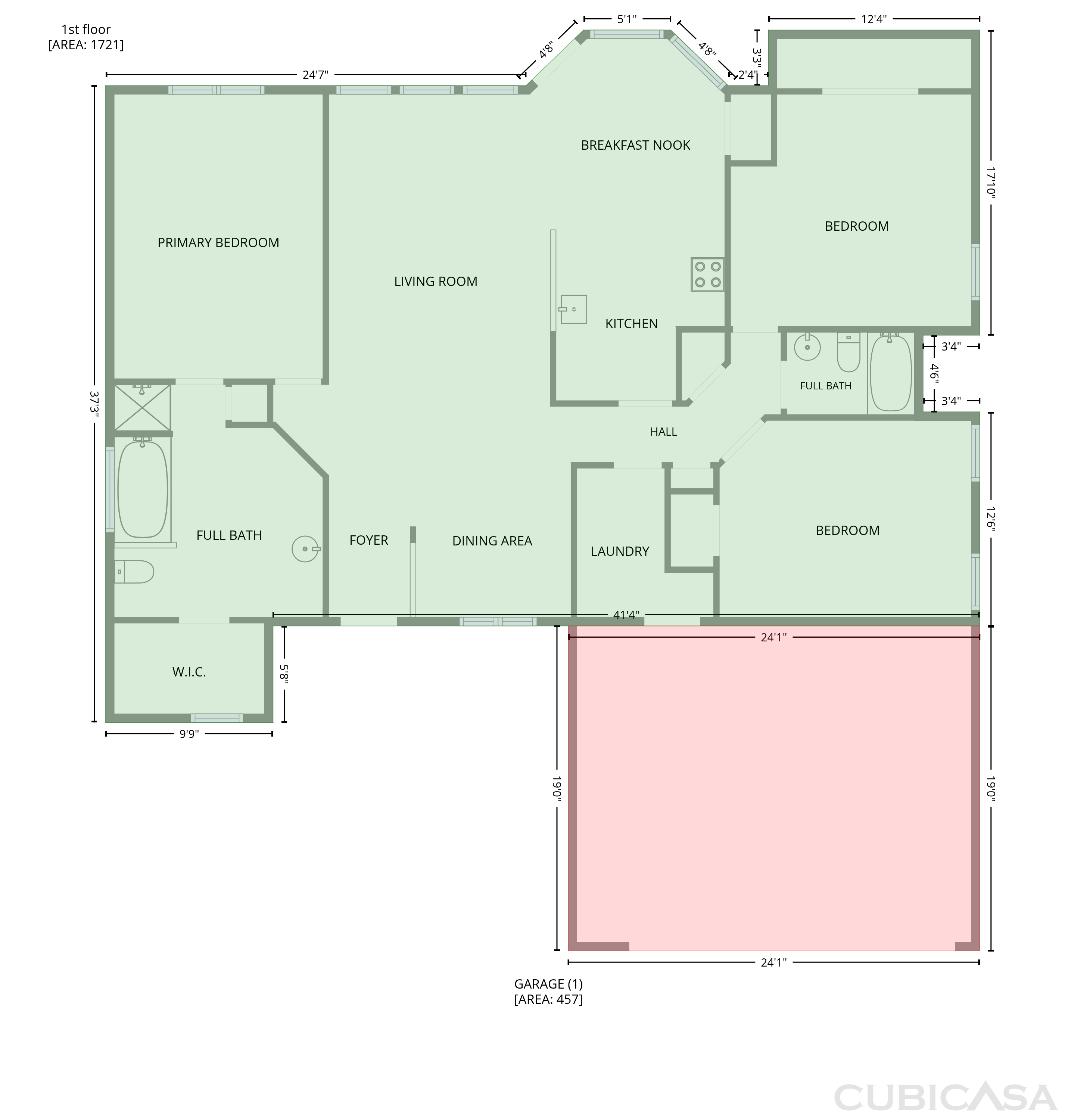 Main Floor of 4315 Enoch Dr, Charlotte, NC