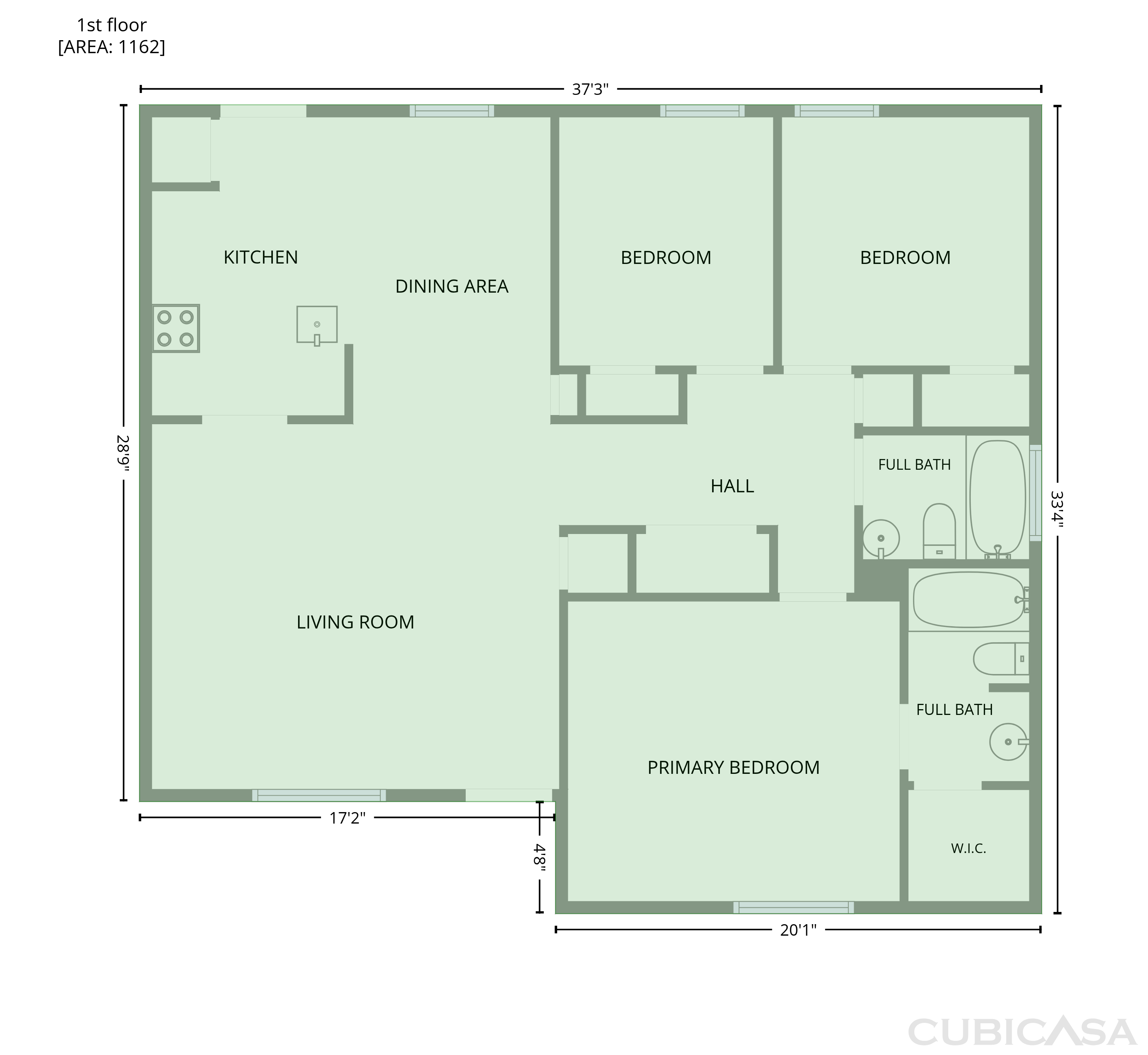 Main Floor of 2512 Saulsbury Dr, Temple, TX