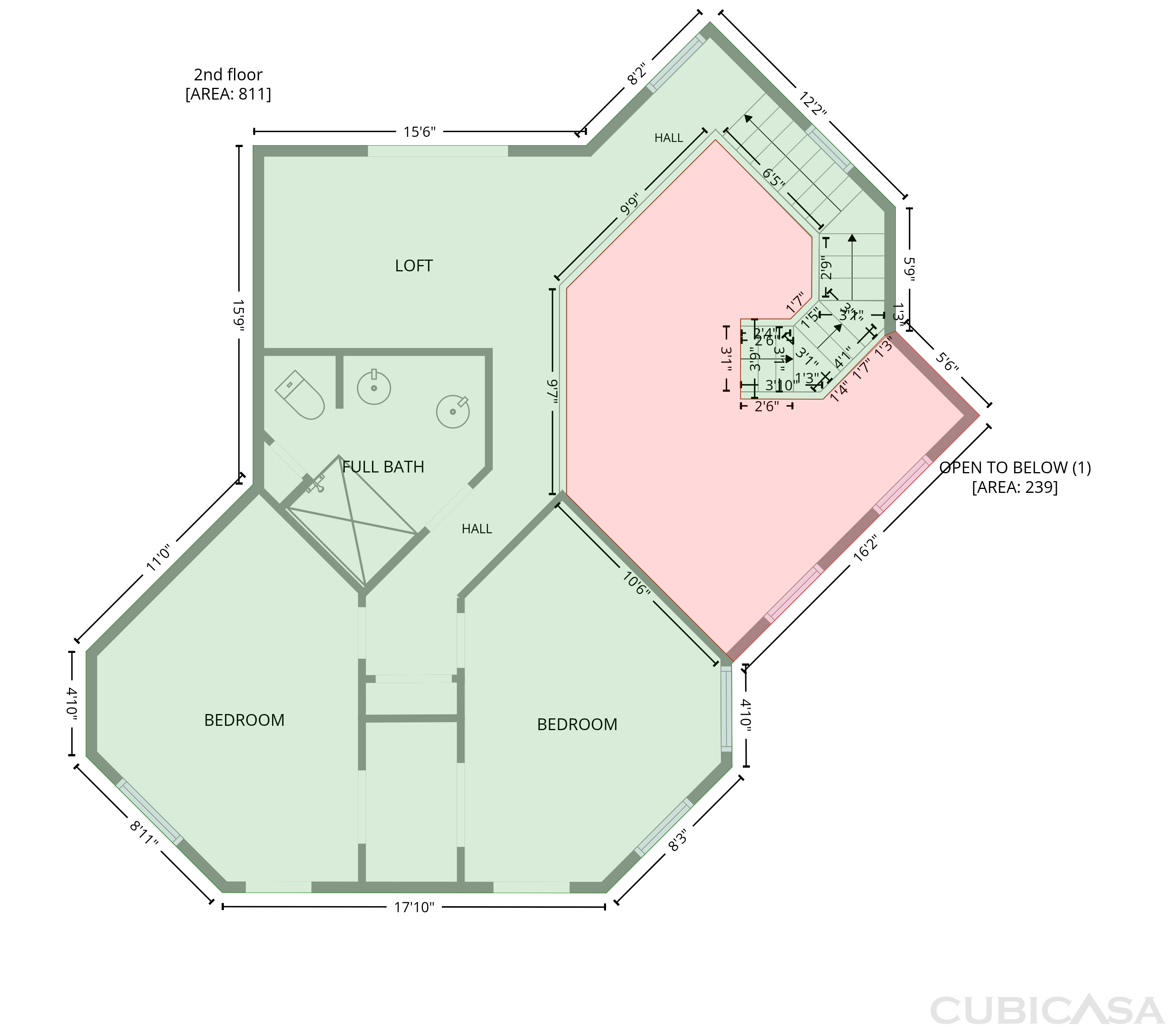 Second Floor of 4335 SE 8th St, Ocala, FL