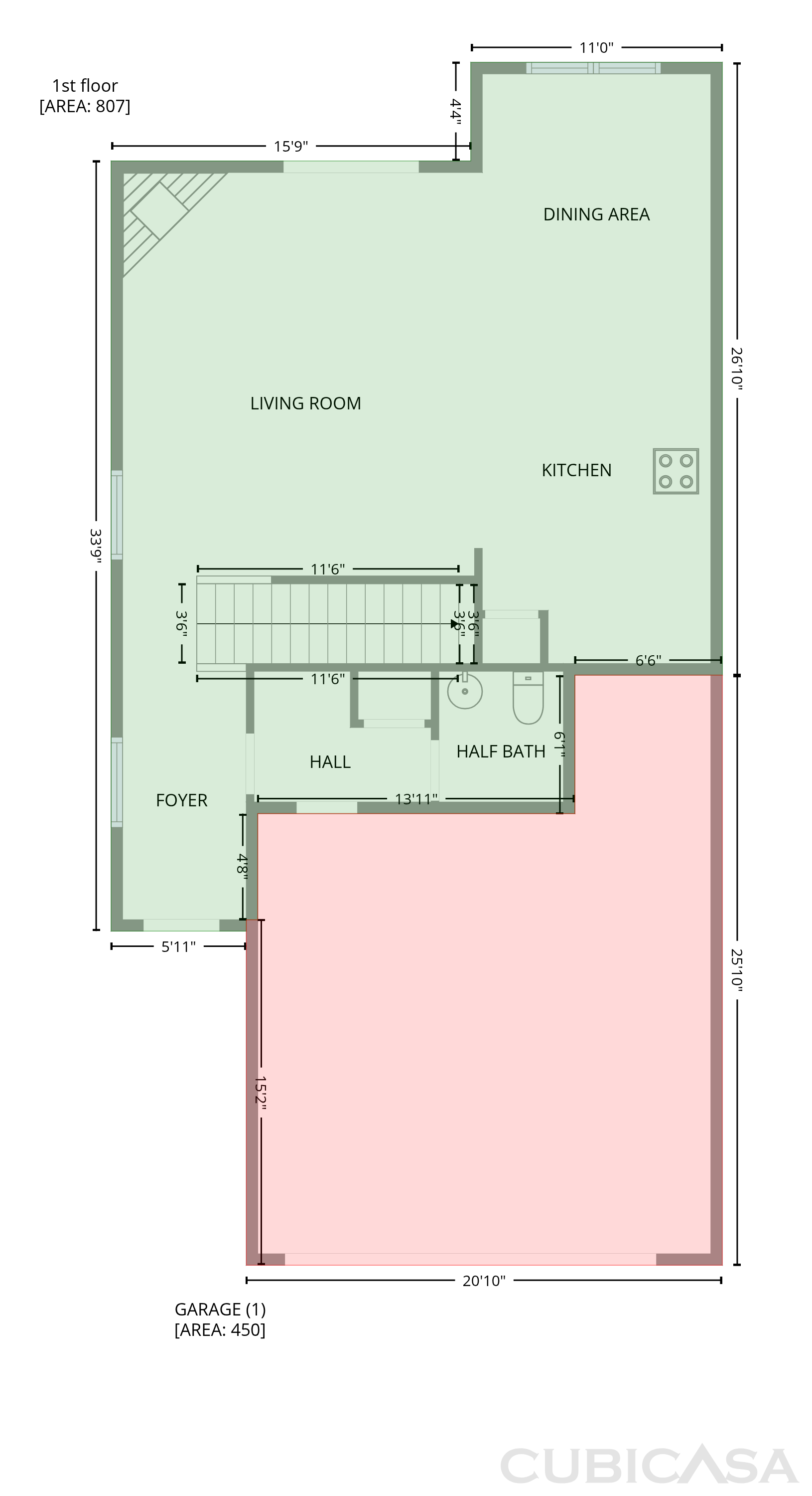 Main Floor of 533 Baycraft Ln, Simpsonville, SC