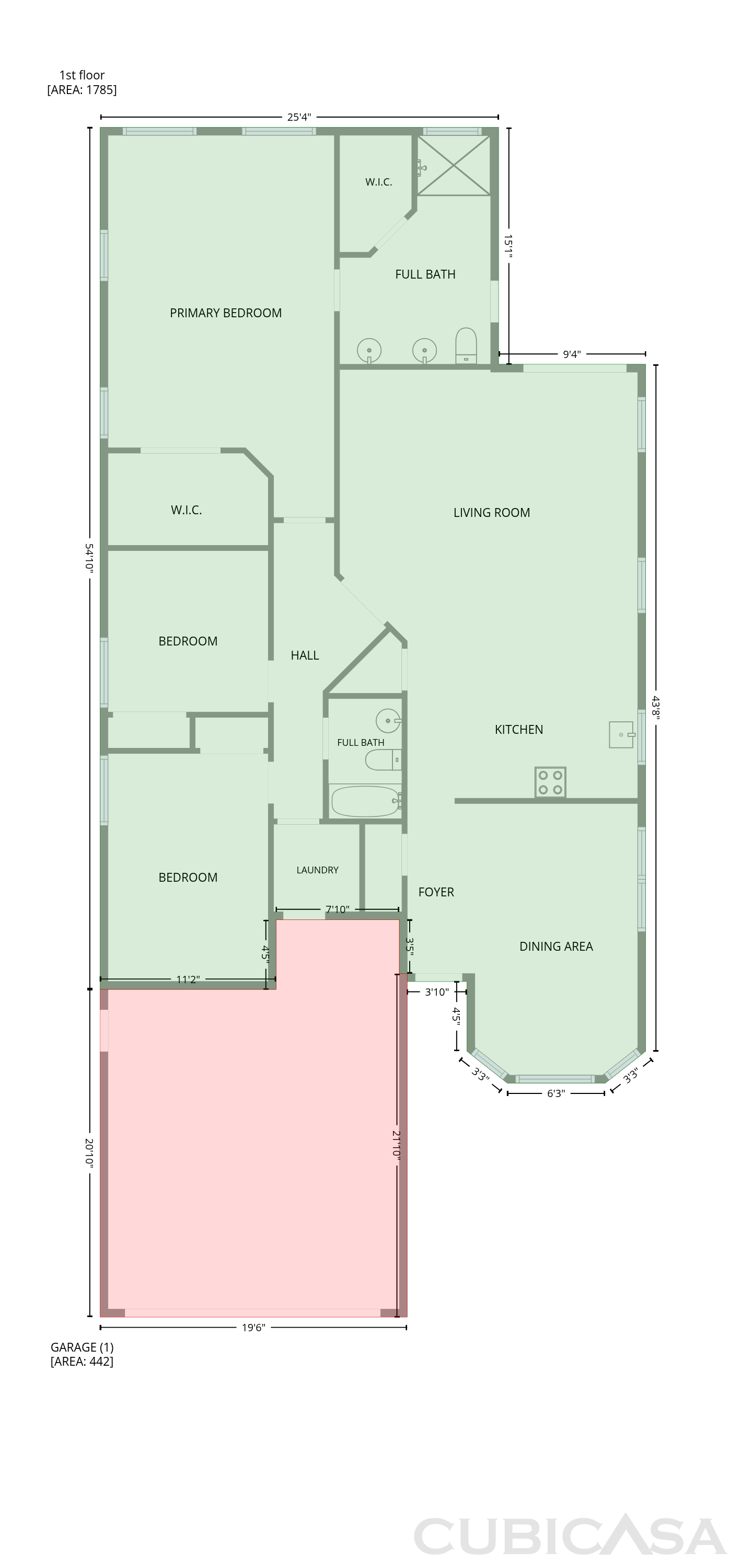 Main Floor of 831 N Robson, Mesa, AZ