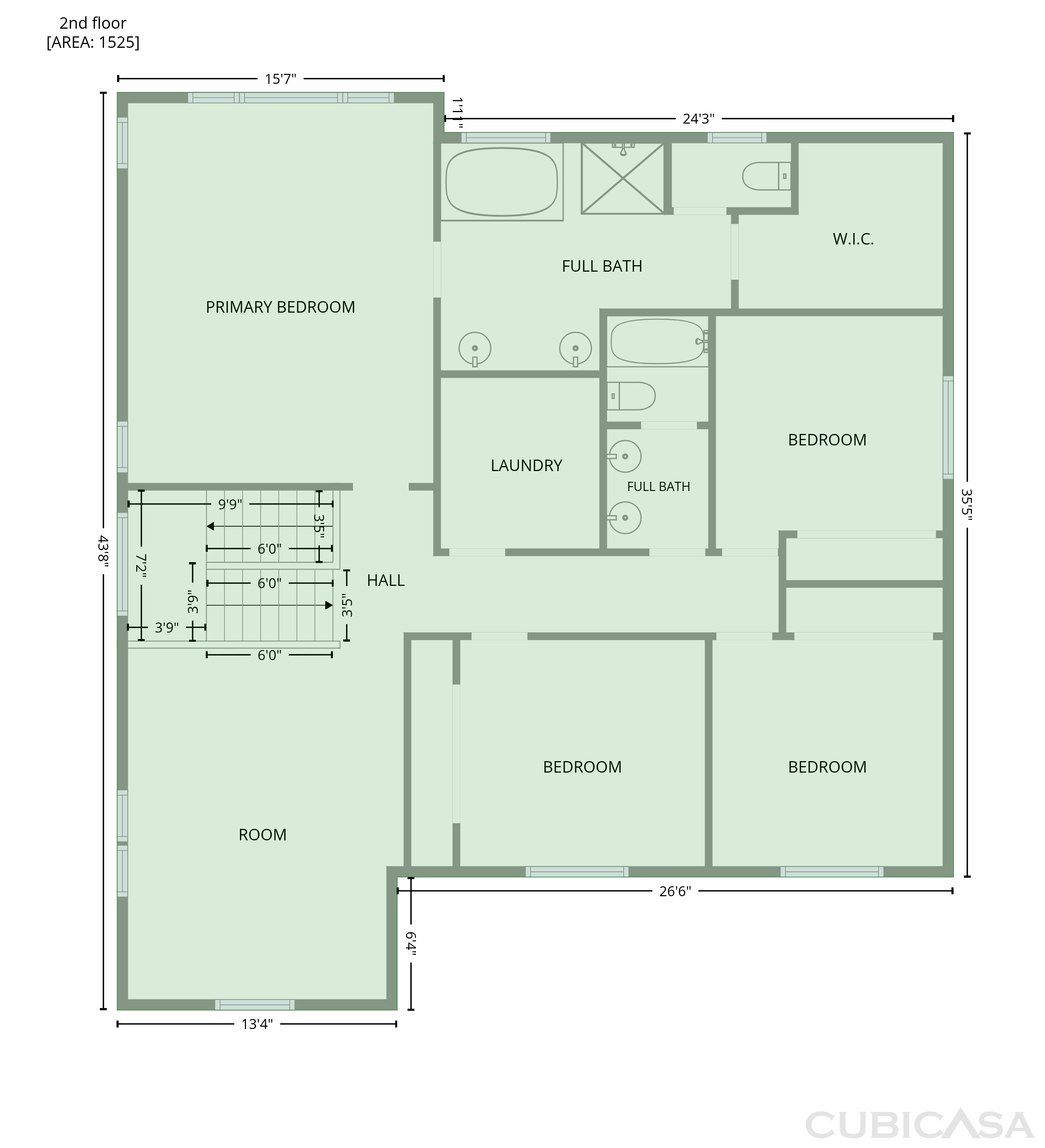 Second Floor of 5699 Kusnick Ave, Tracy, CA