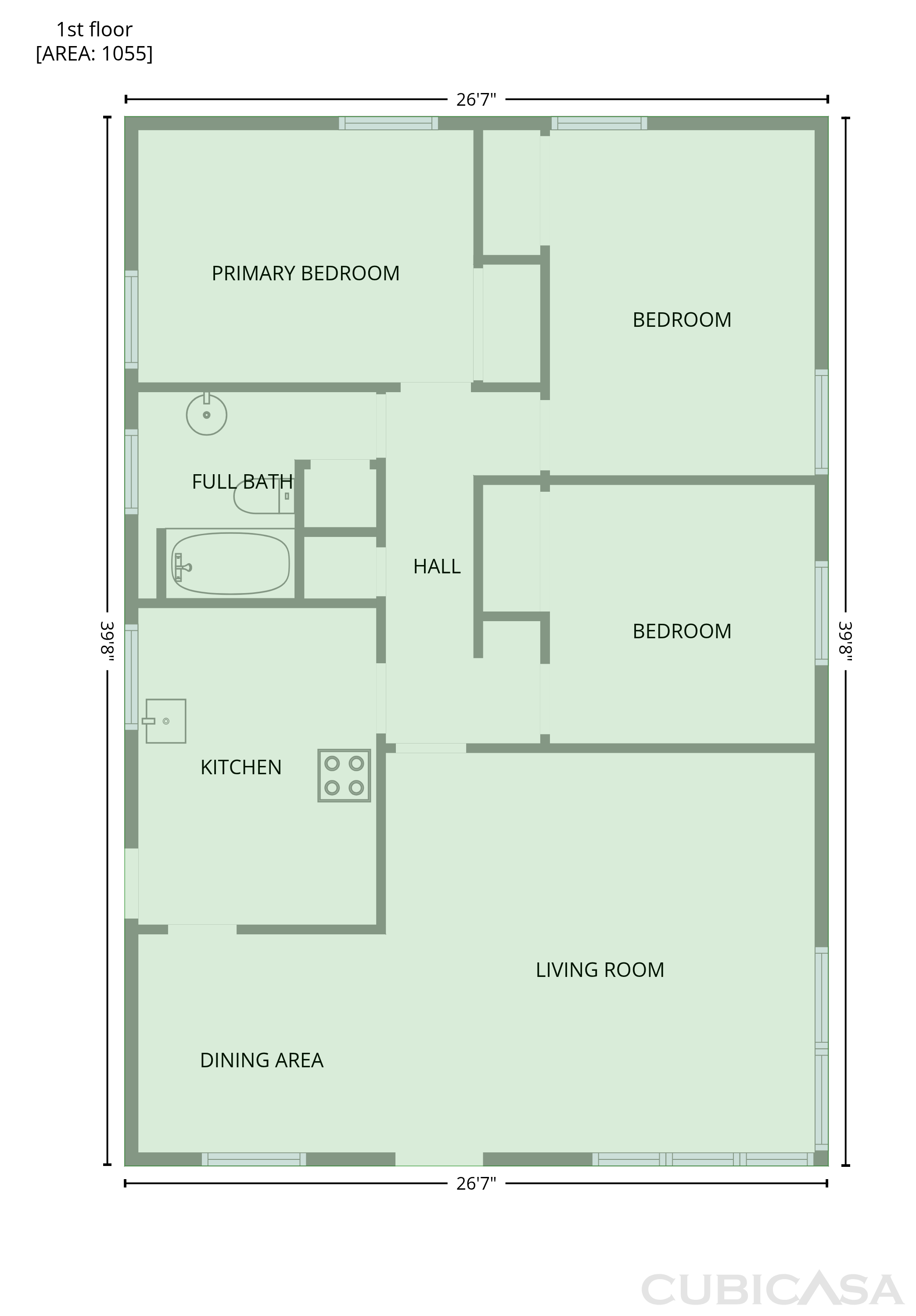 Main Floor of 625 Woodlawn Ave, Chula Vista, CA