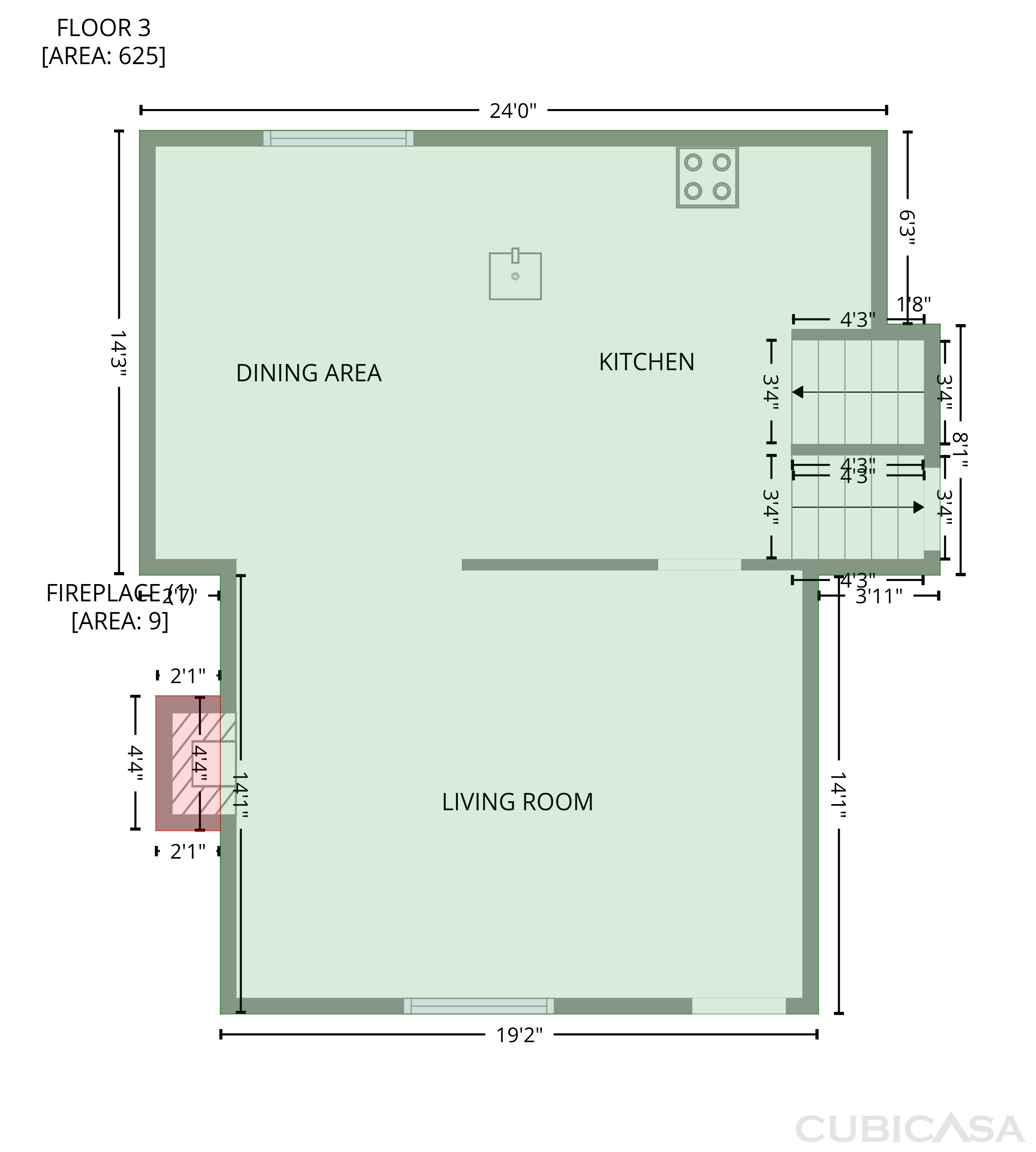 Floor 7 of 14110 Lora St, Smithville, MO