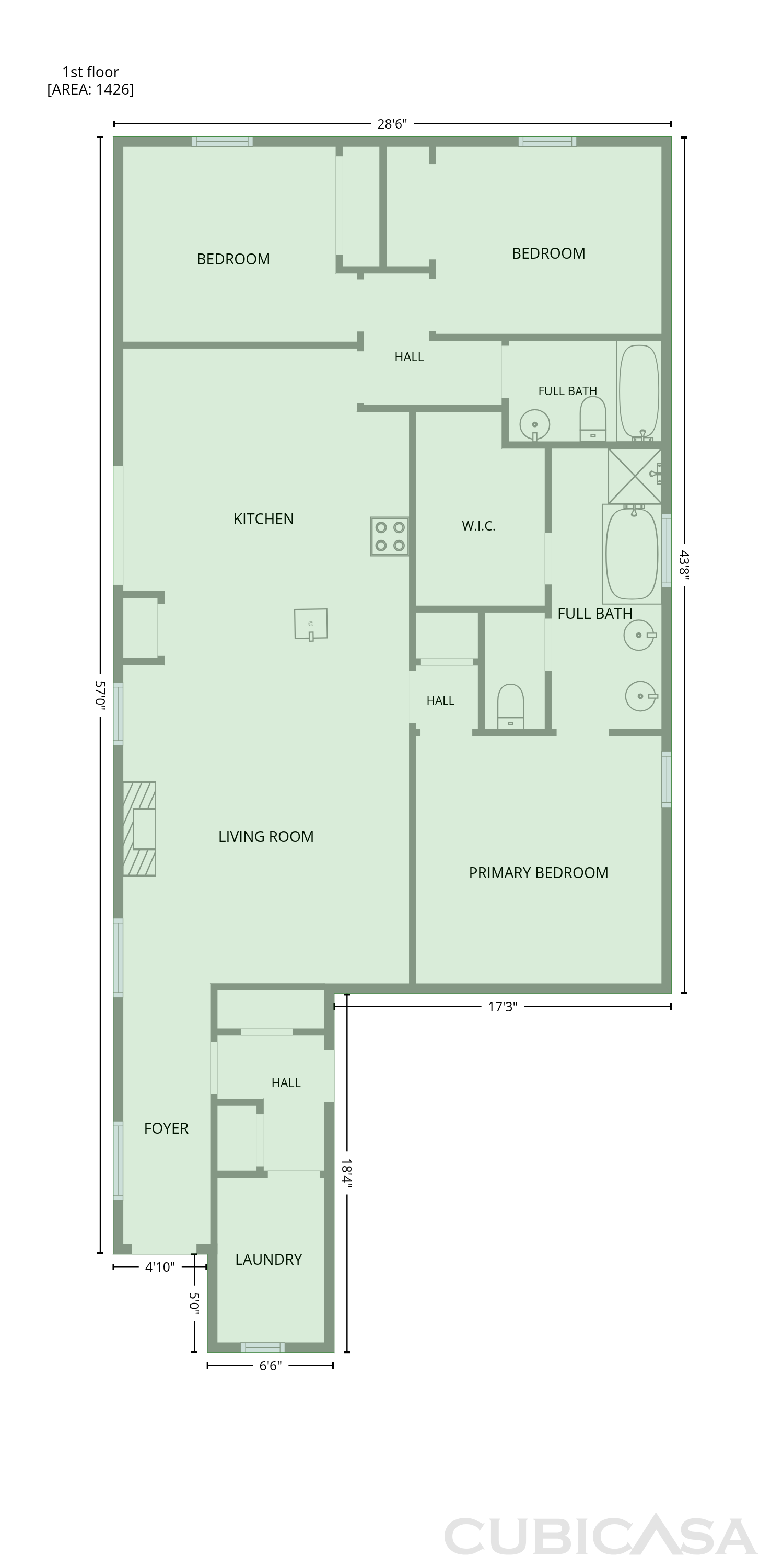 Main Floor of 5558 Yarborough Dr, Forney, TX