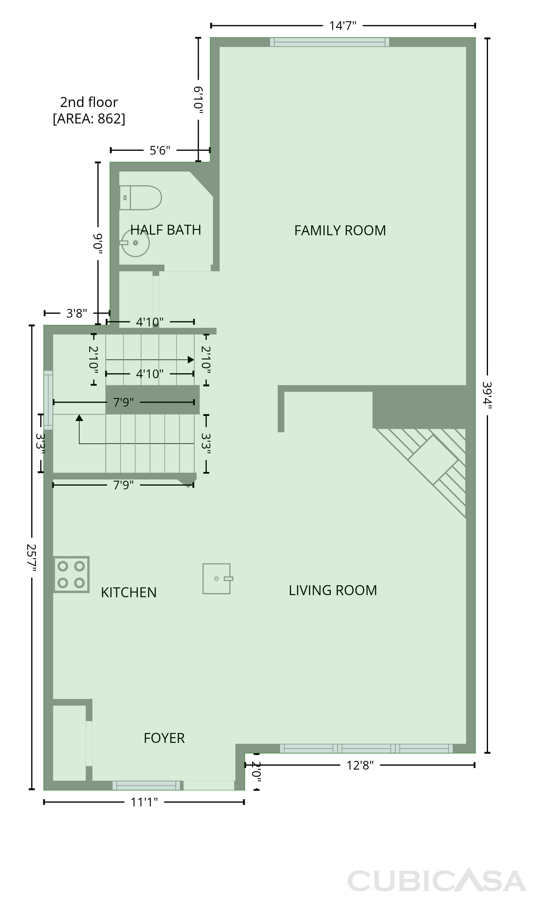Second Floor of 4660 Creekside Villas Way SE, Smyrna, GA