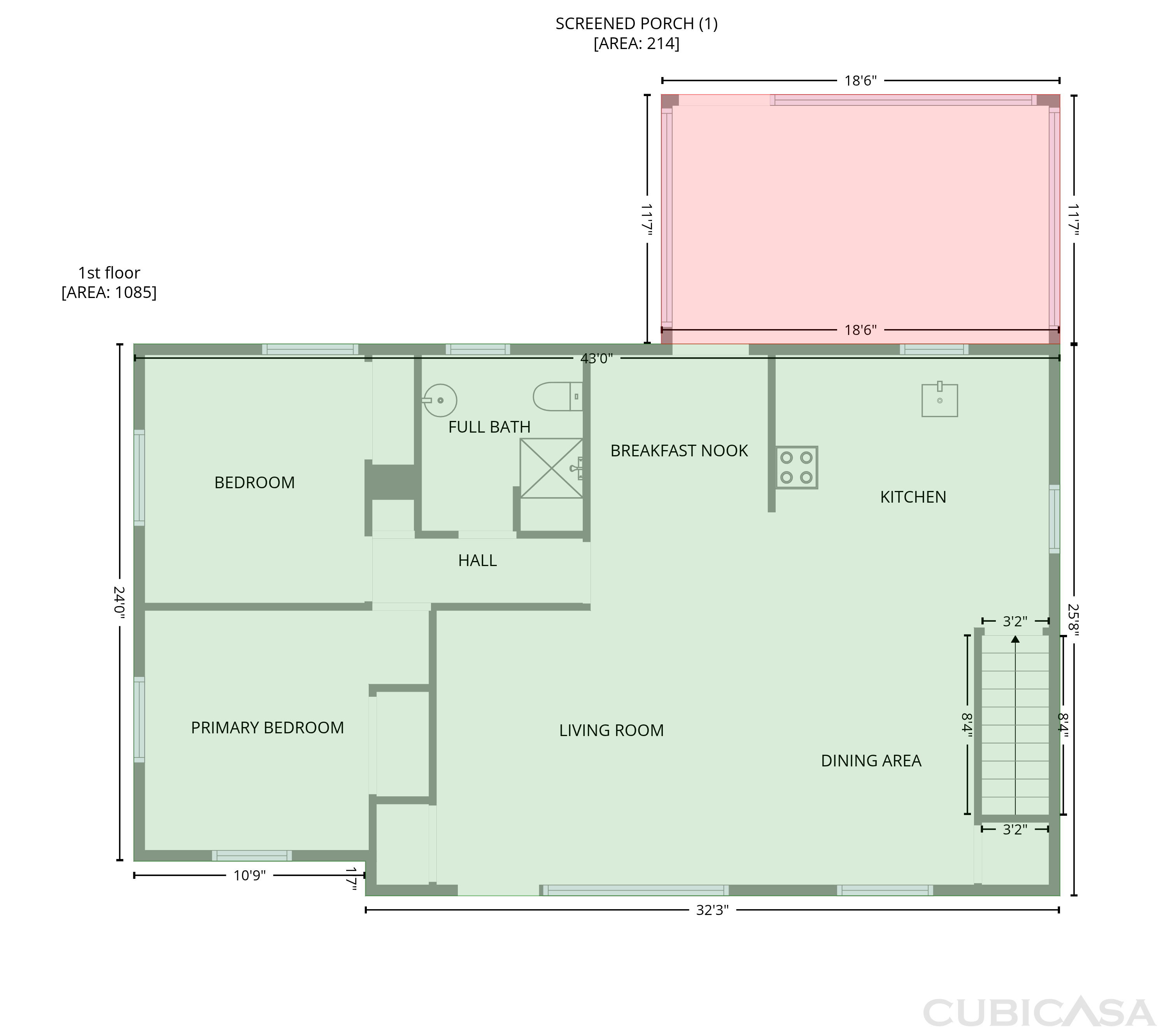 Second Floor of 109 Krantz Ct, Ashland City, TN