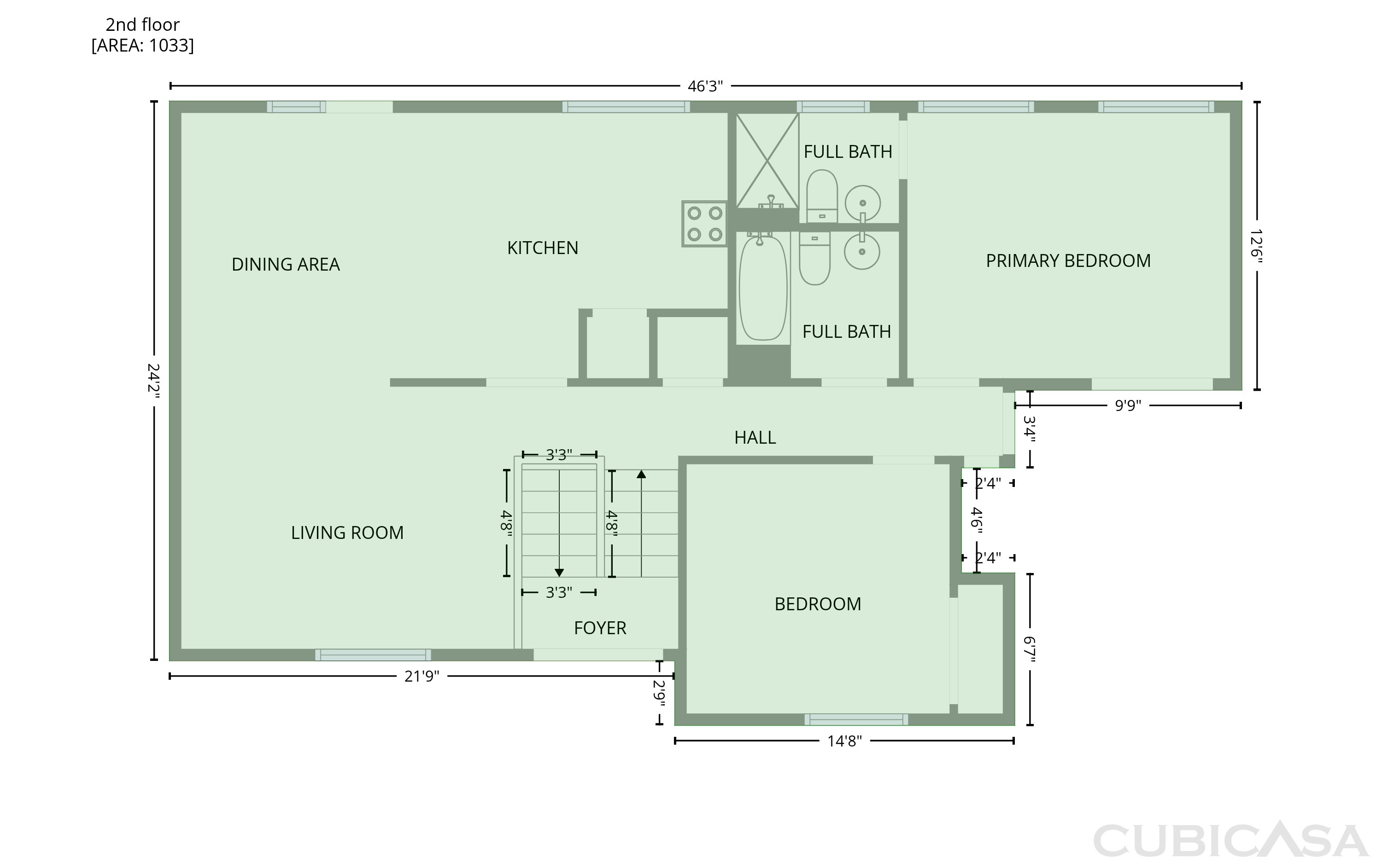 Second Floor of 27 Glenna Dr, Saint Peters, MO