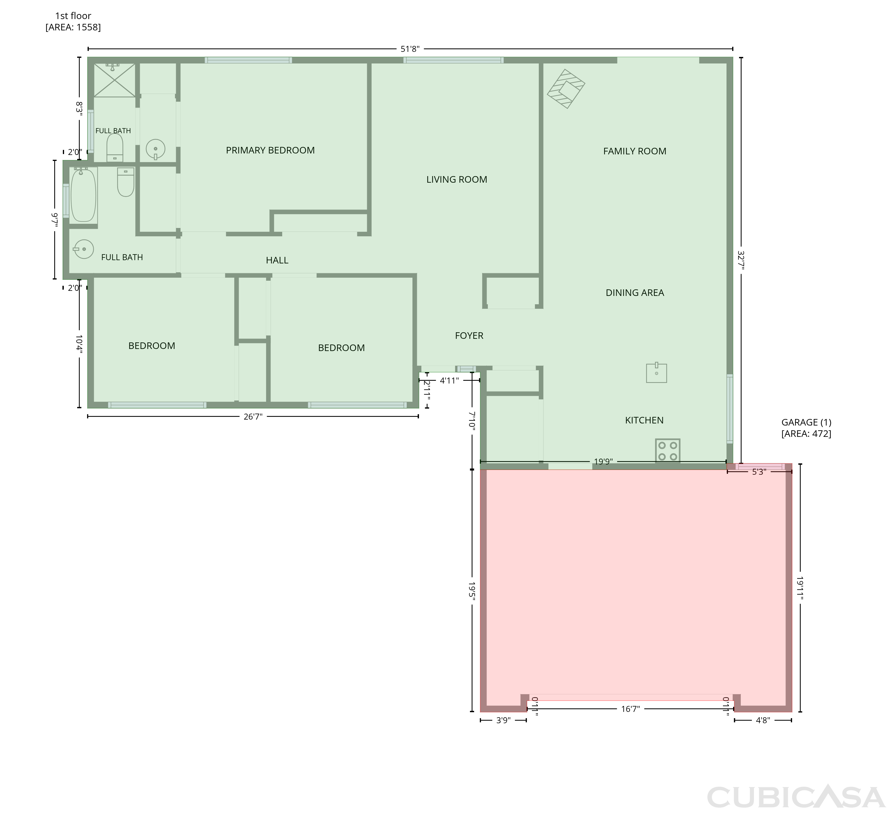 Main Floor of 7104 36th Street Ct NW, Gig Harbor, WA