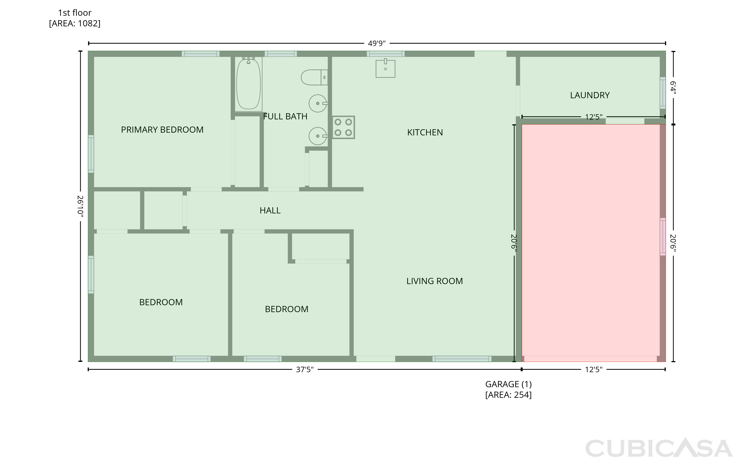 Main Floor of 1308 Longhorn Dr, Floresville, TX