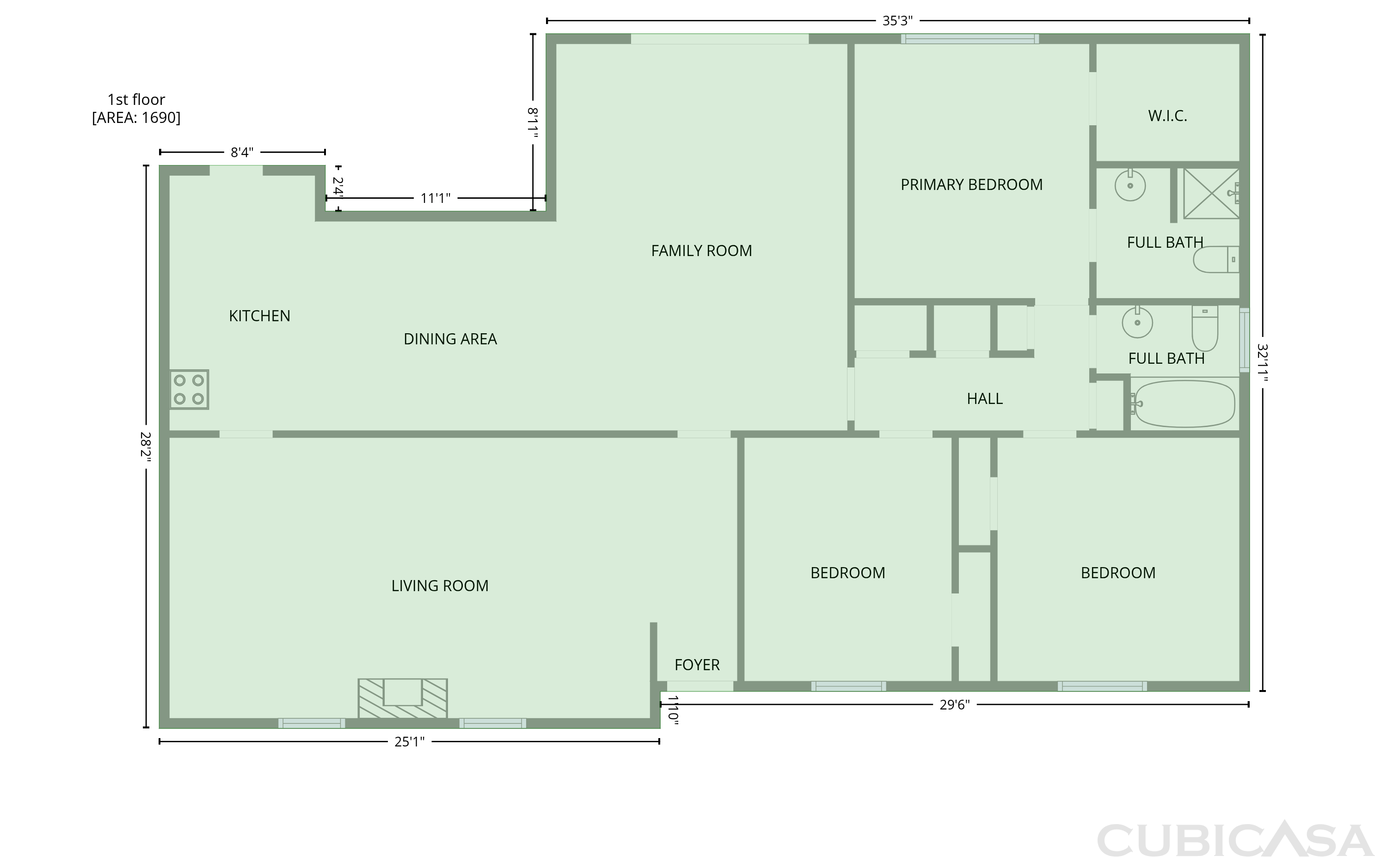 Main Floor of 9603 Highmeadow Dr, Houston, TX