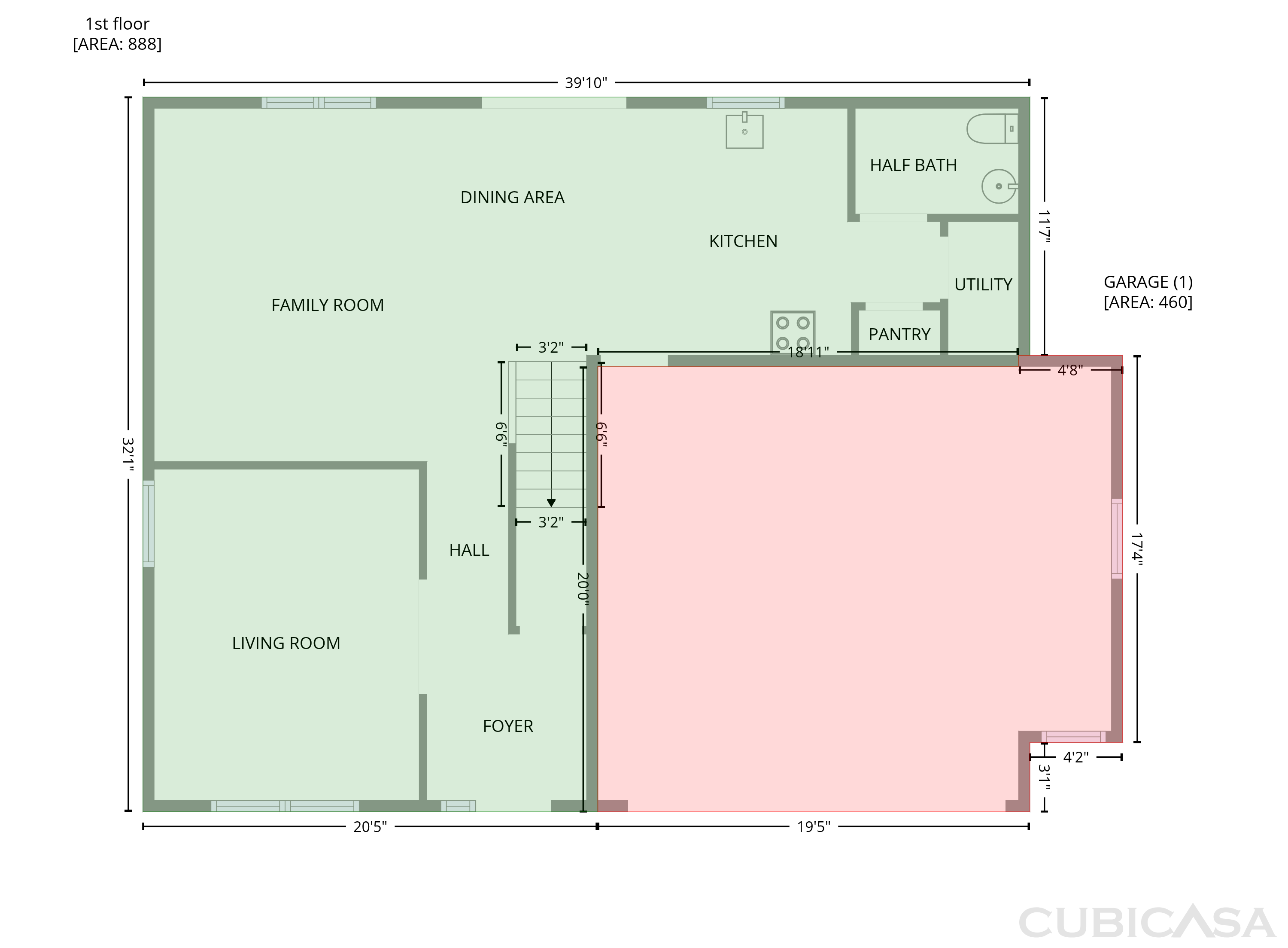 Main Floor of 234 School House Dr, Greenfield, IN