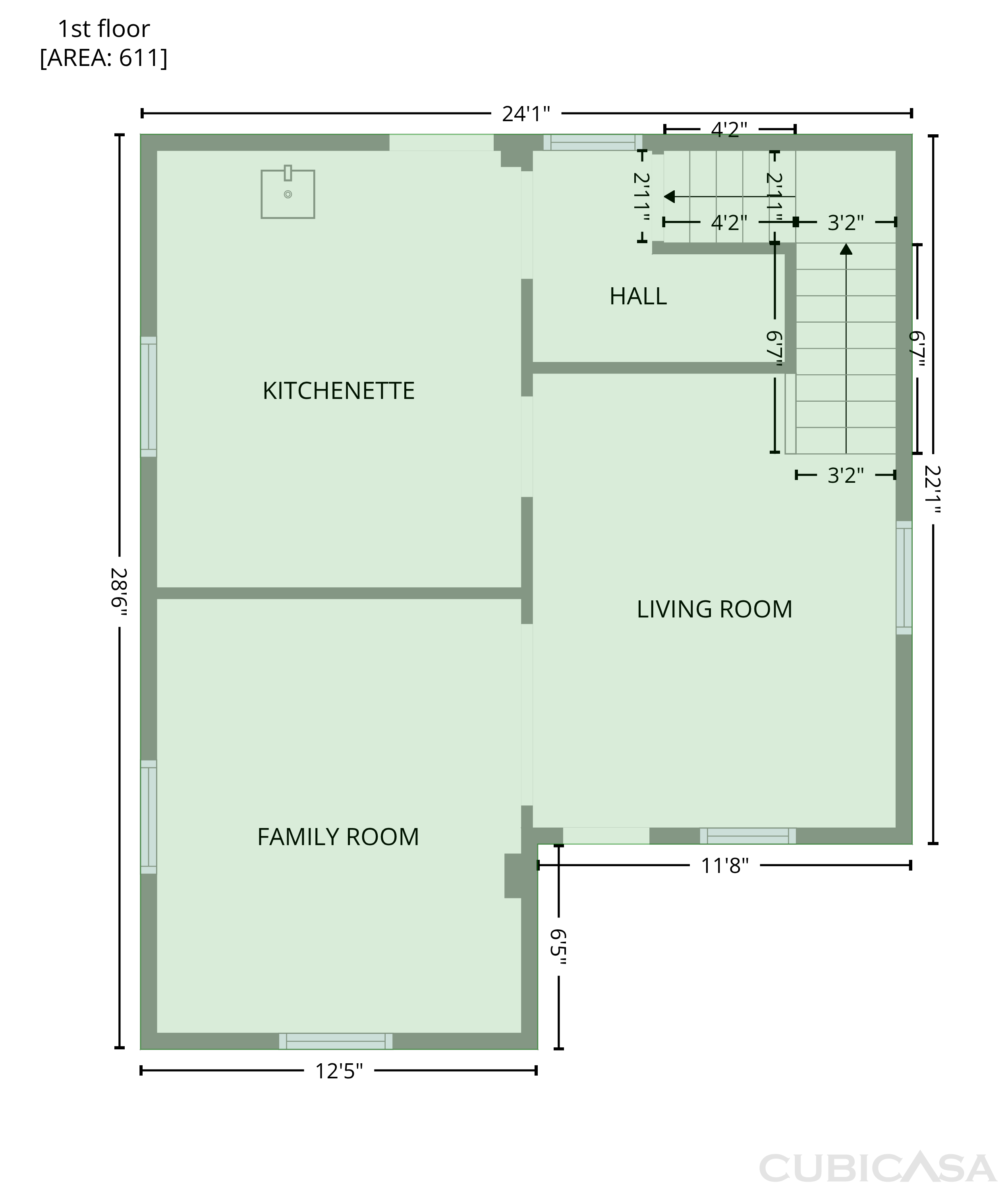 Second Floor of 65 W Harrison St, Delaware, OH