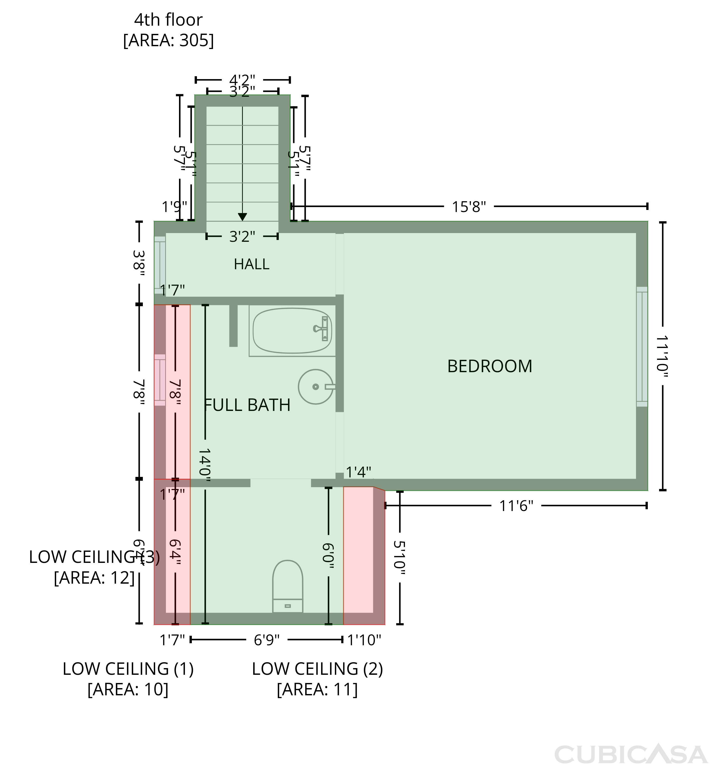 Floor 4 of 630 Benson Hurst Dr SW, Mableton, GA