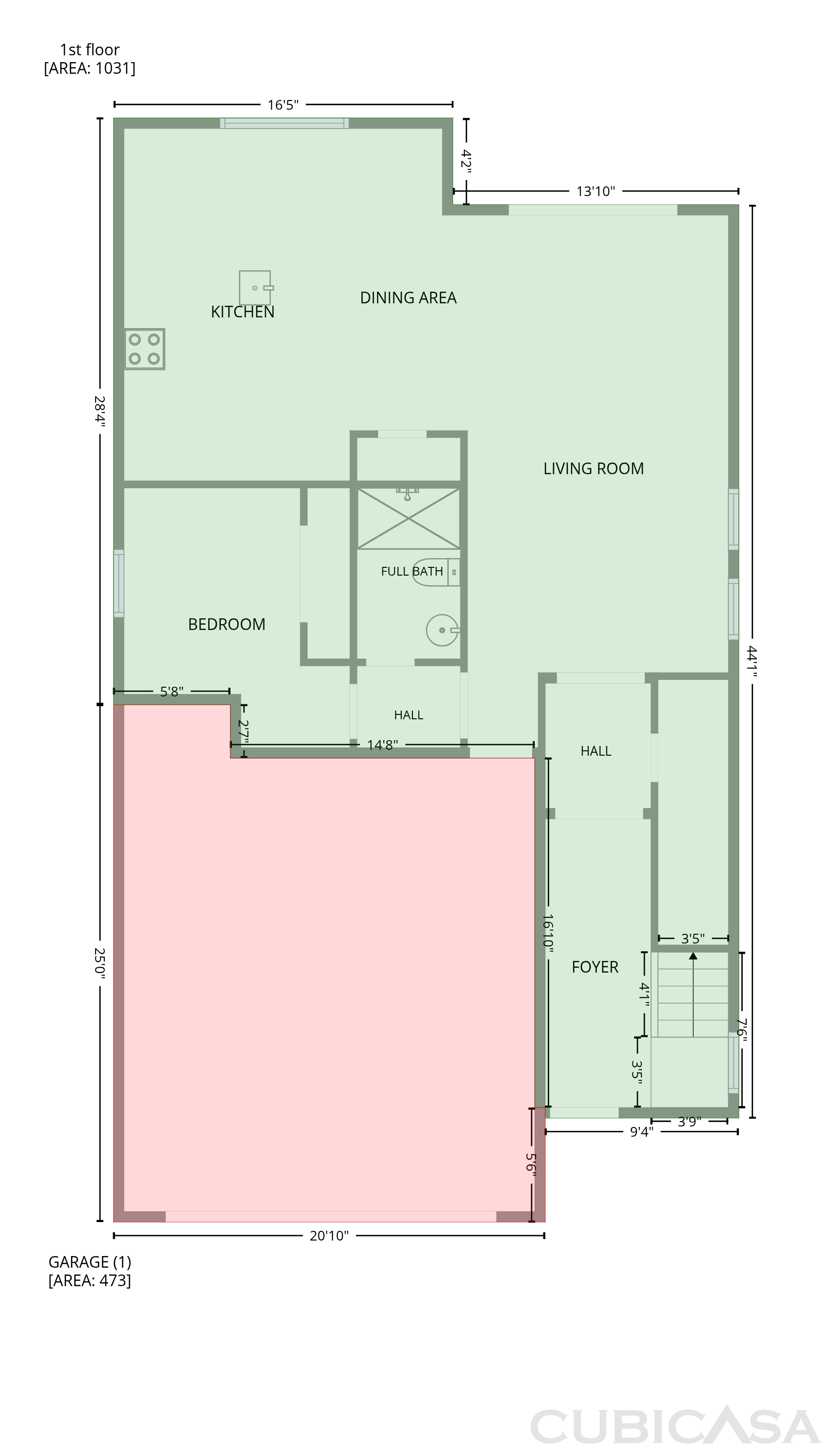 Main Floor of 8364 Caldera Hills Ave, Las Vegas, NV