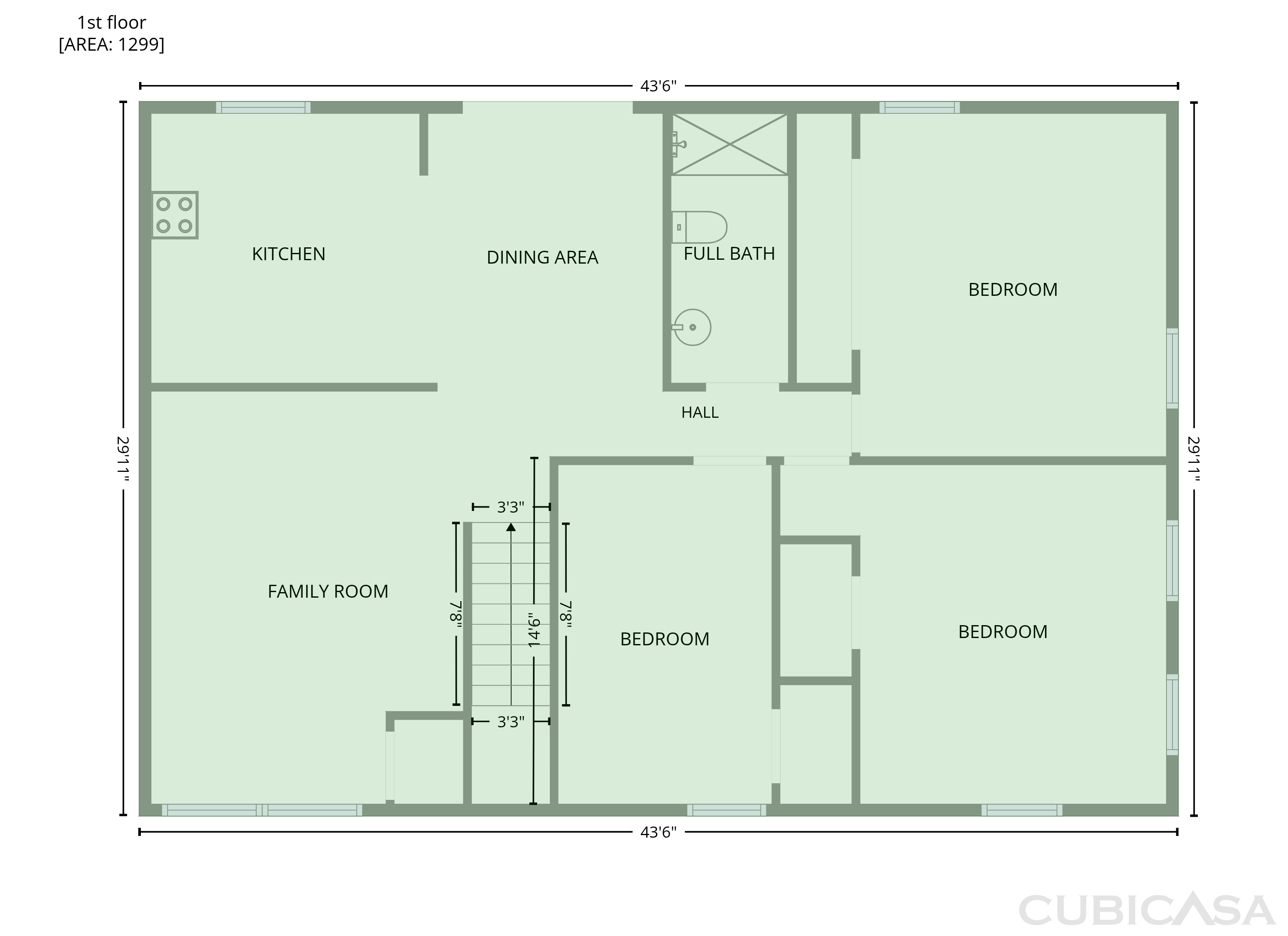 Second Floor of 1400 NW 65th Ter, Kansas City, MO