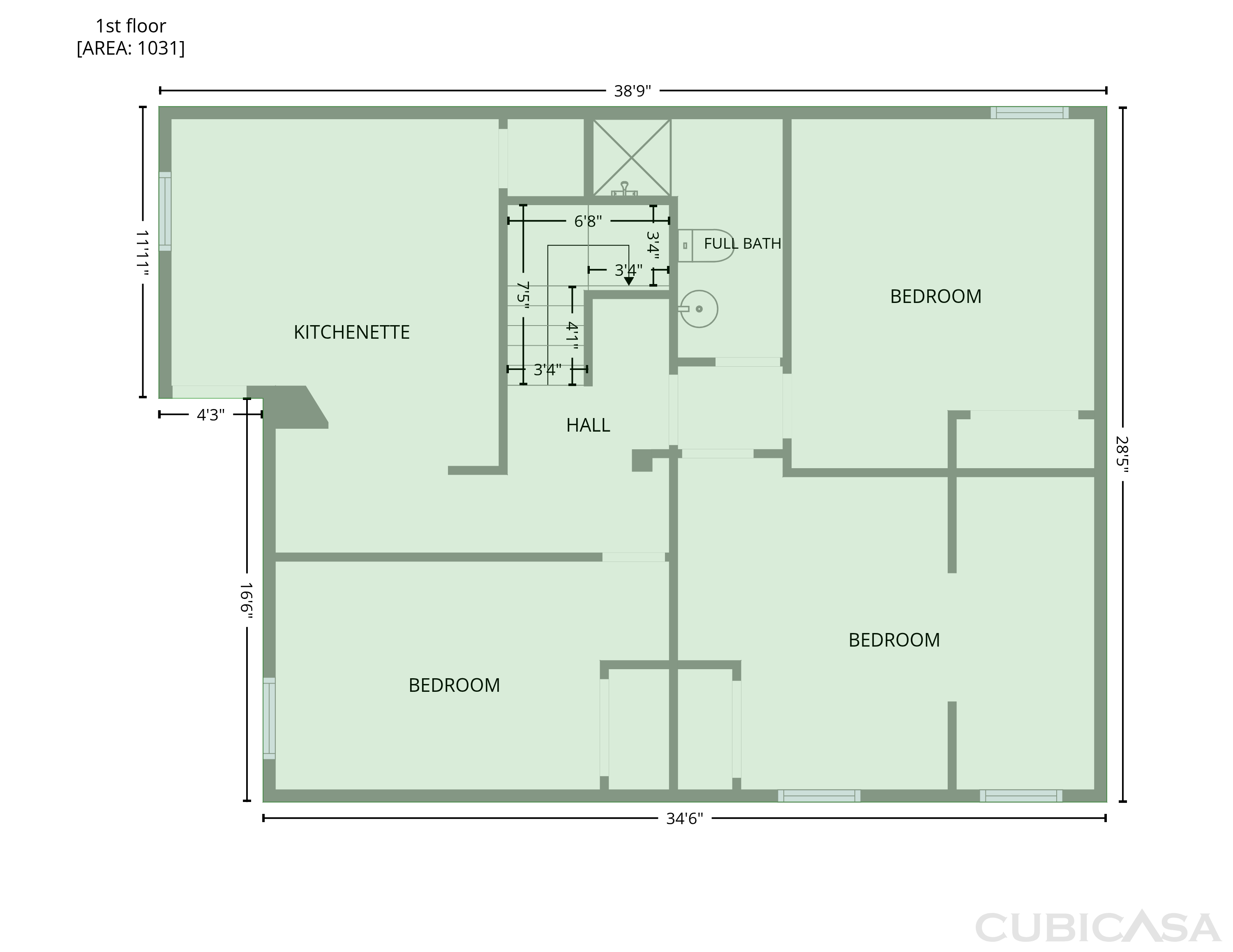 Main Floor of 4545 5th Ave NE, Seattle, WA