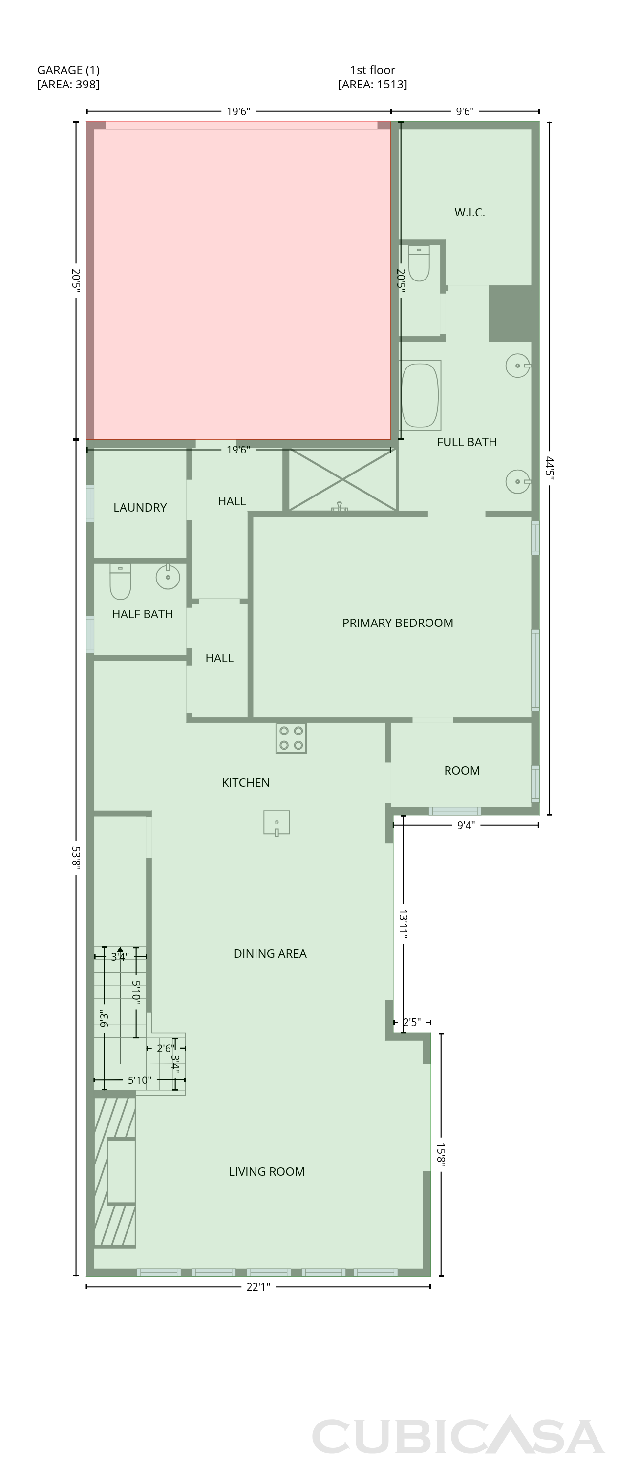 Main Floor of 8200 Bethpage Dr, McKinney, TX