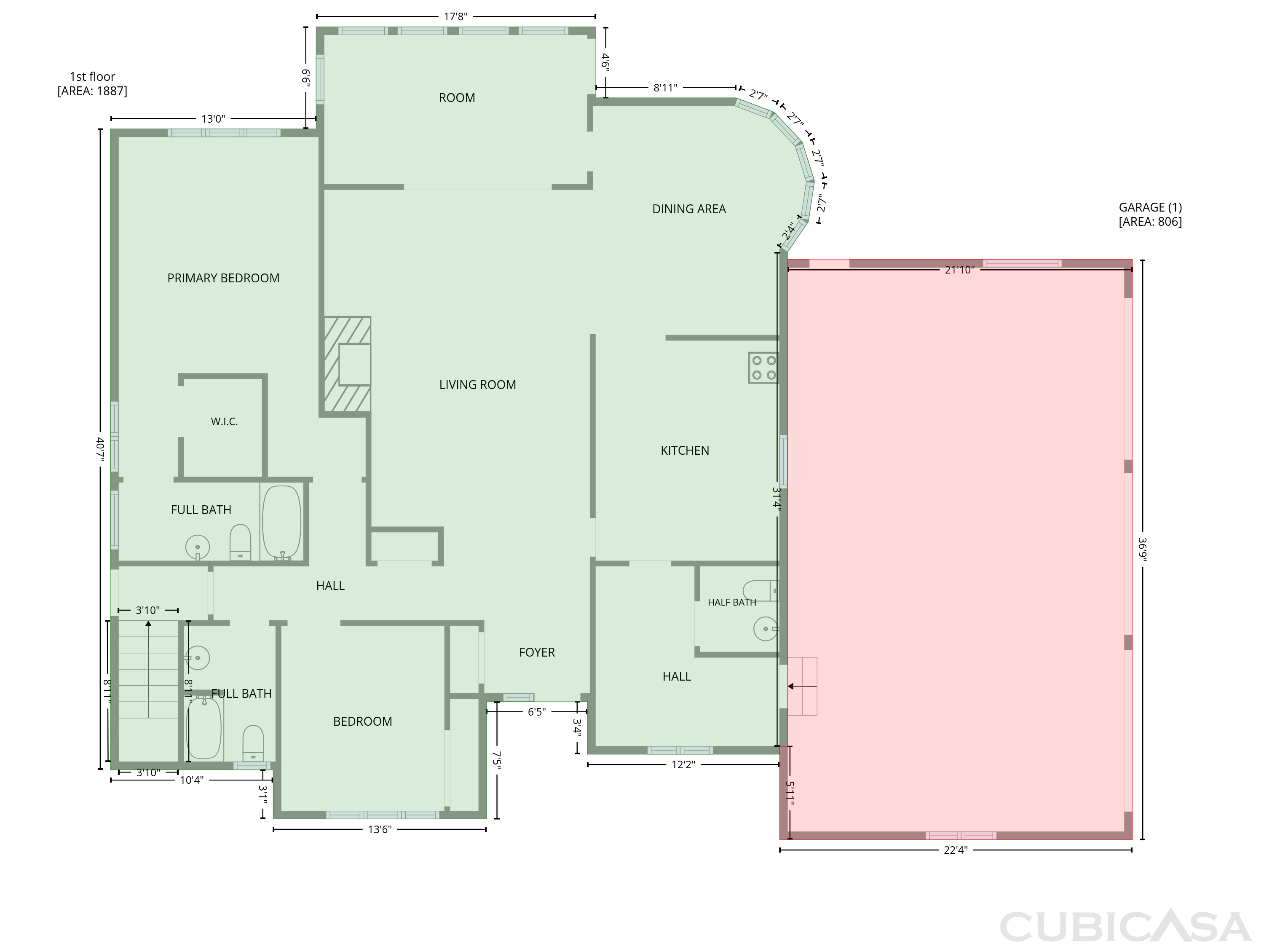 Second Floor of 3235 Park Overlook Dr, Shoreview, MN