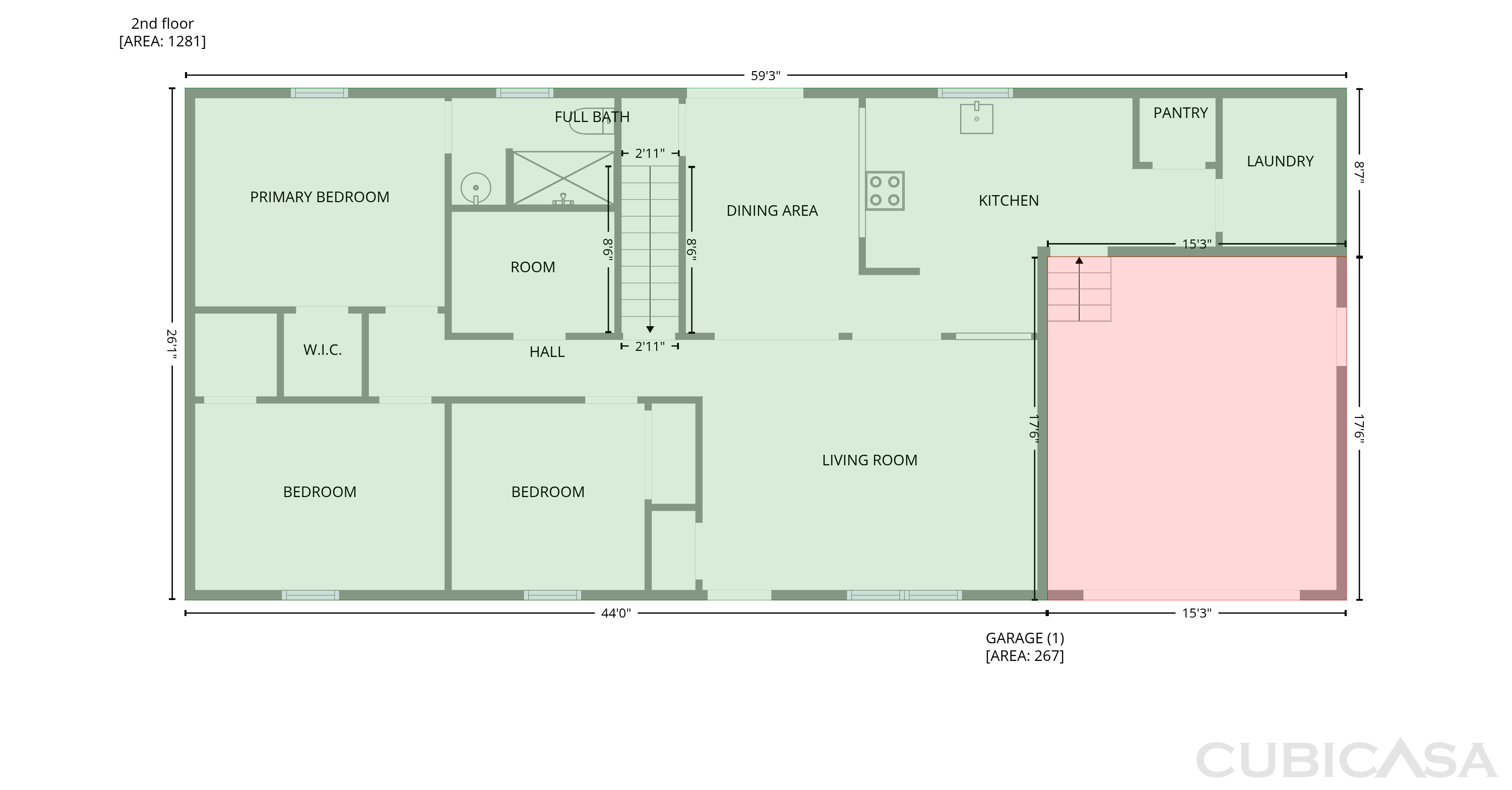 Second Floor of 8505 Troutman Ln, Knoxville, TN