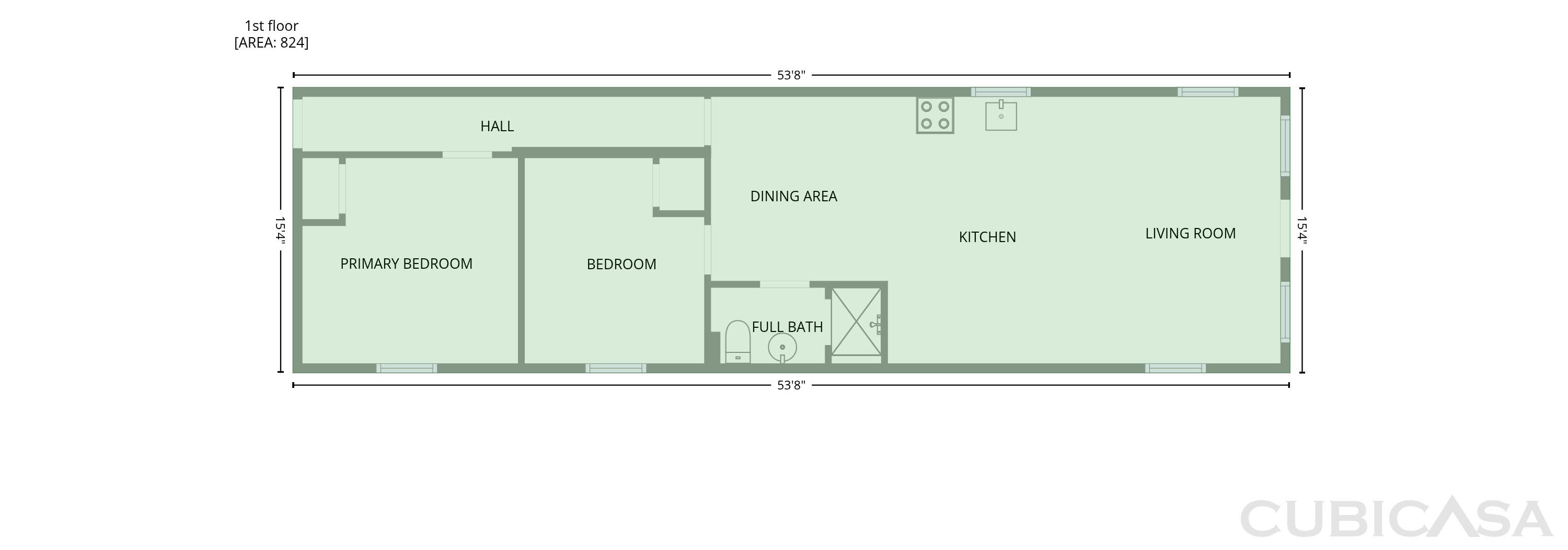 Main Floor of 2819 Avenue K, Galveston, TX