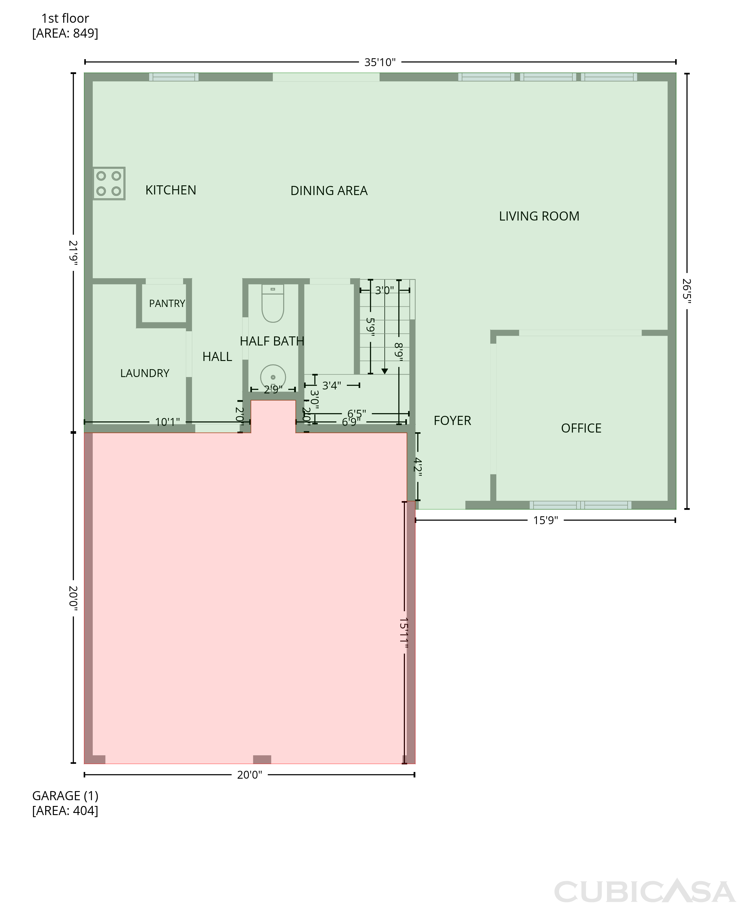Main Floor of 4636 Pine Acre Cir, Sugar Hill, GA