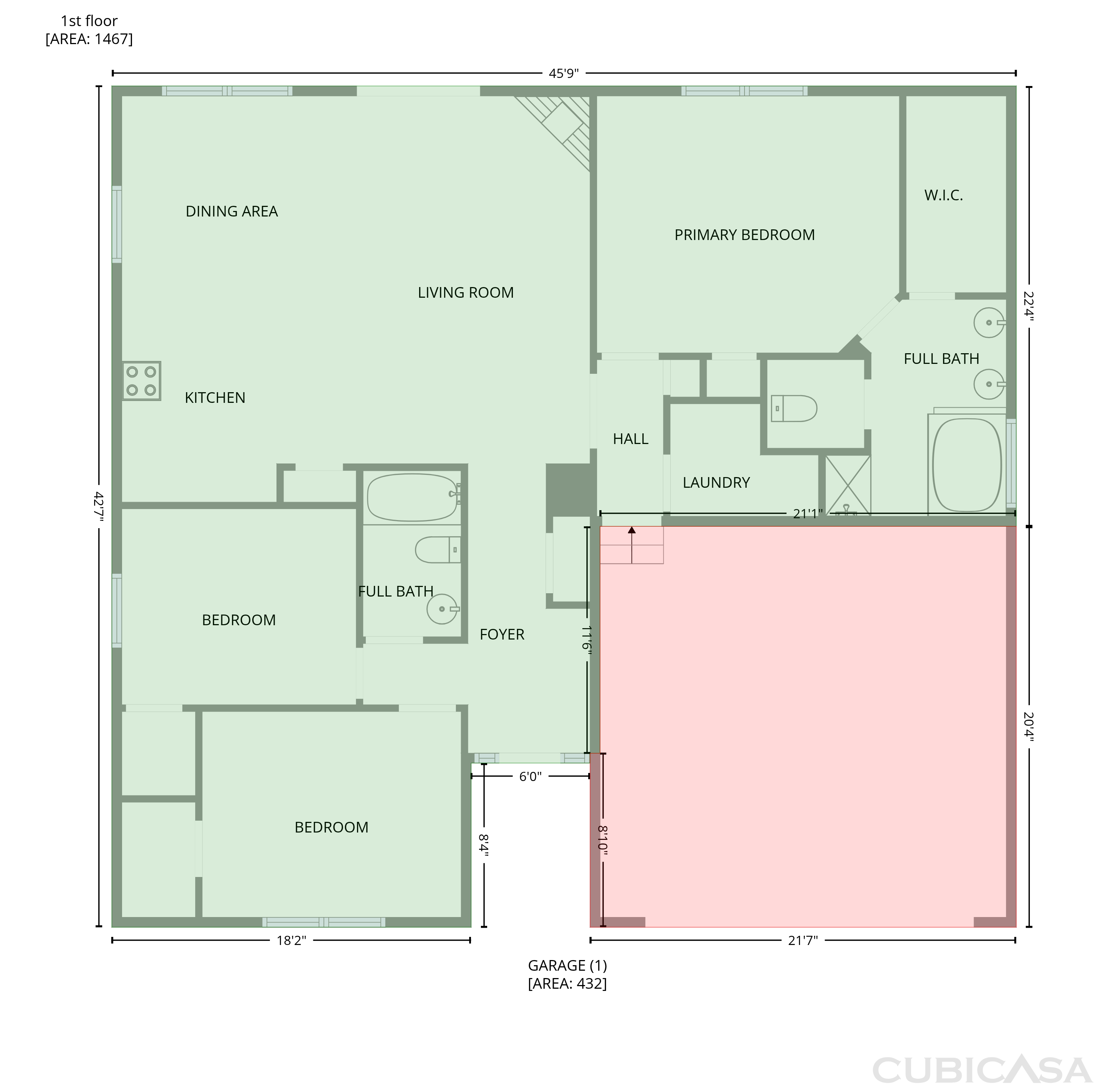 Main Floor of 617 Reed Creek Rd, Mooresville, NC