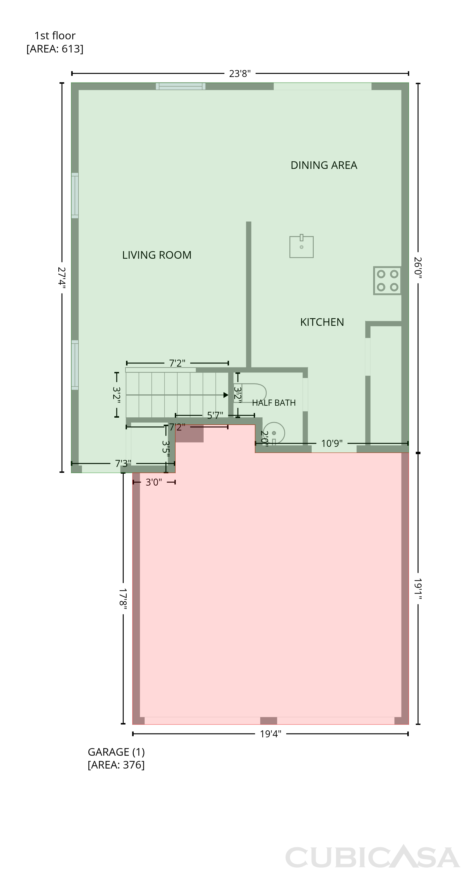 Main Floor of 3426 Sable Chase Ln, Atlanta, GA