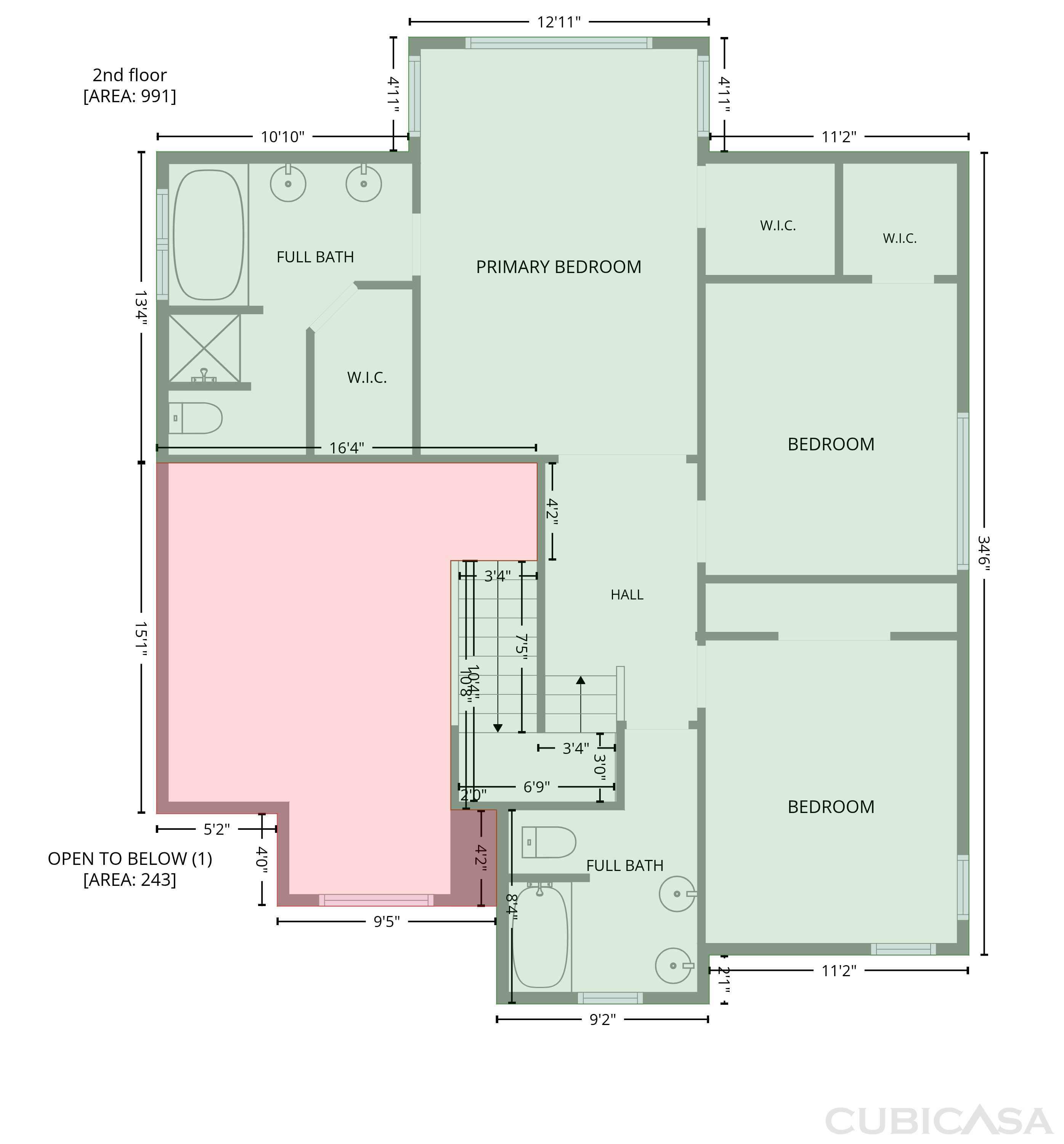 Second Floor of 828 Claiborne Ln, Lebanon, IN