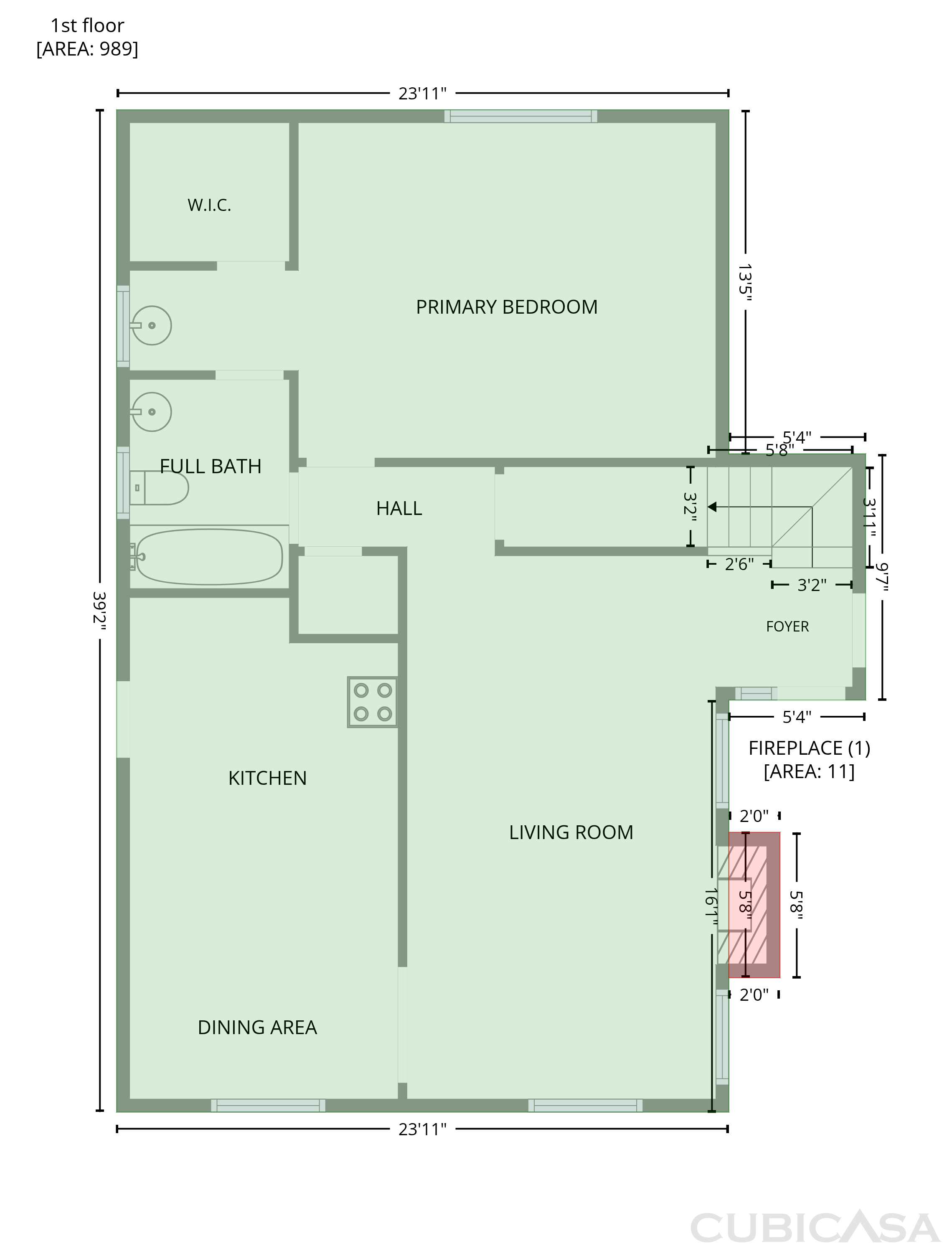 Main Floor of 2017 Yorktowne Dr, La Place, LA