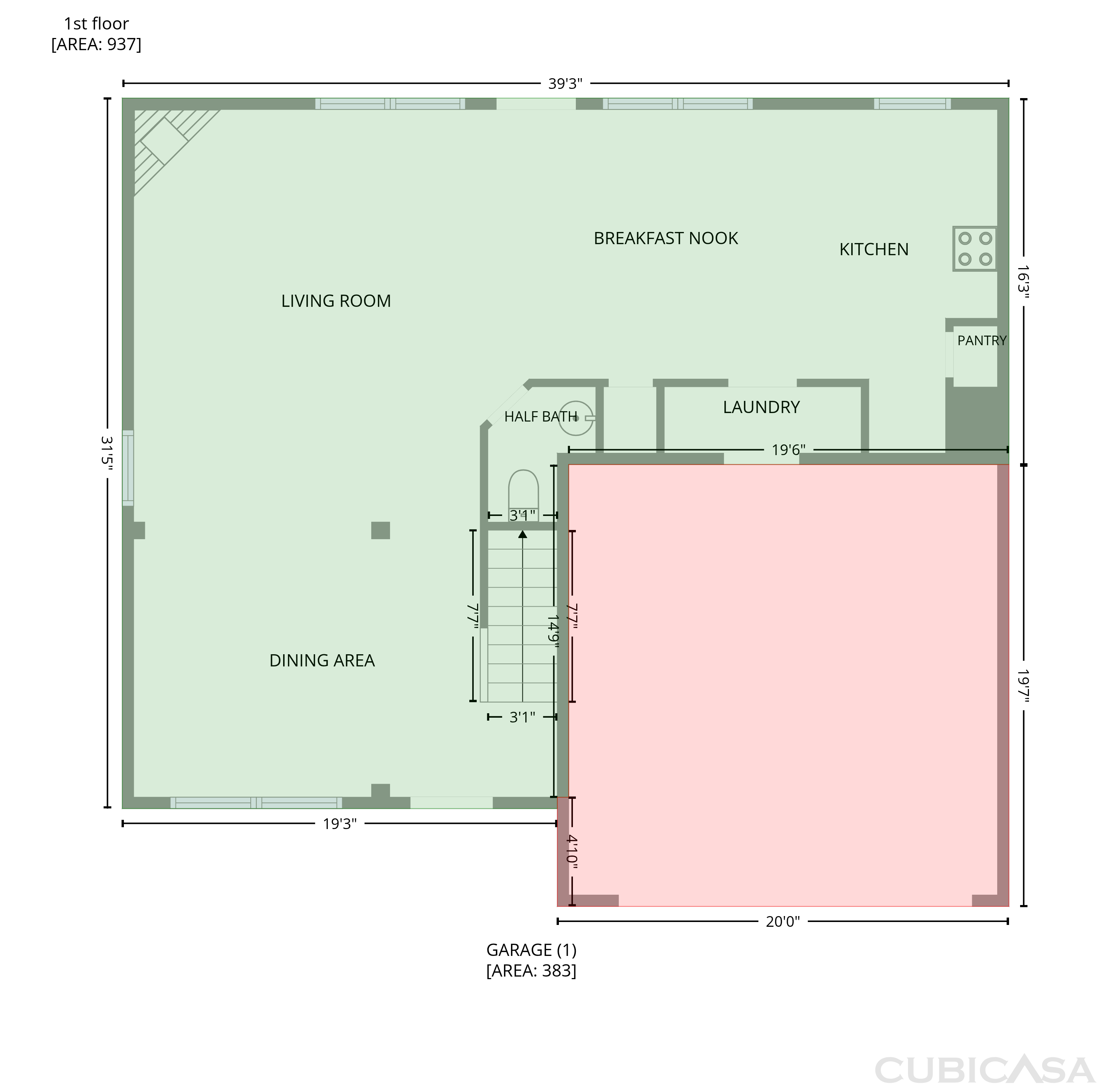 Main Floor of 750 Celtic Crossing Dr, High Point, NC