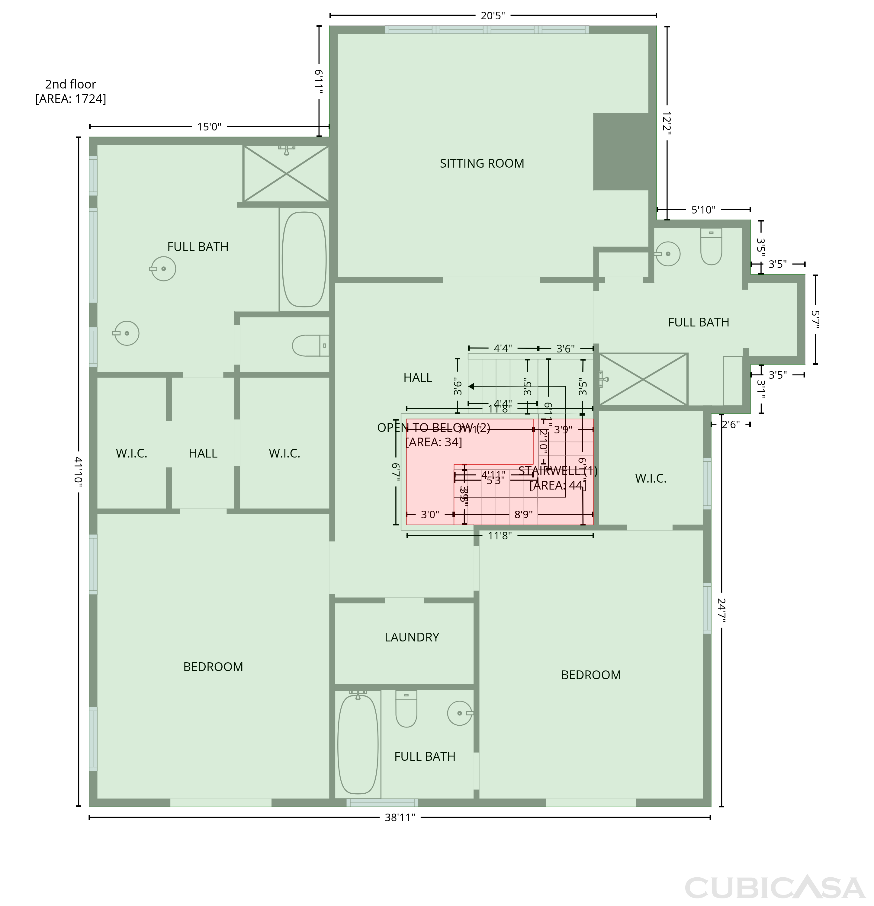 Second Floor of 659 Island Park Dr, Daniel Island, SC