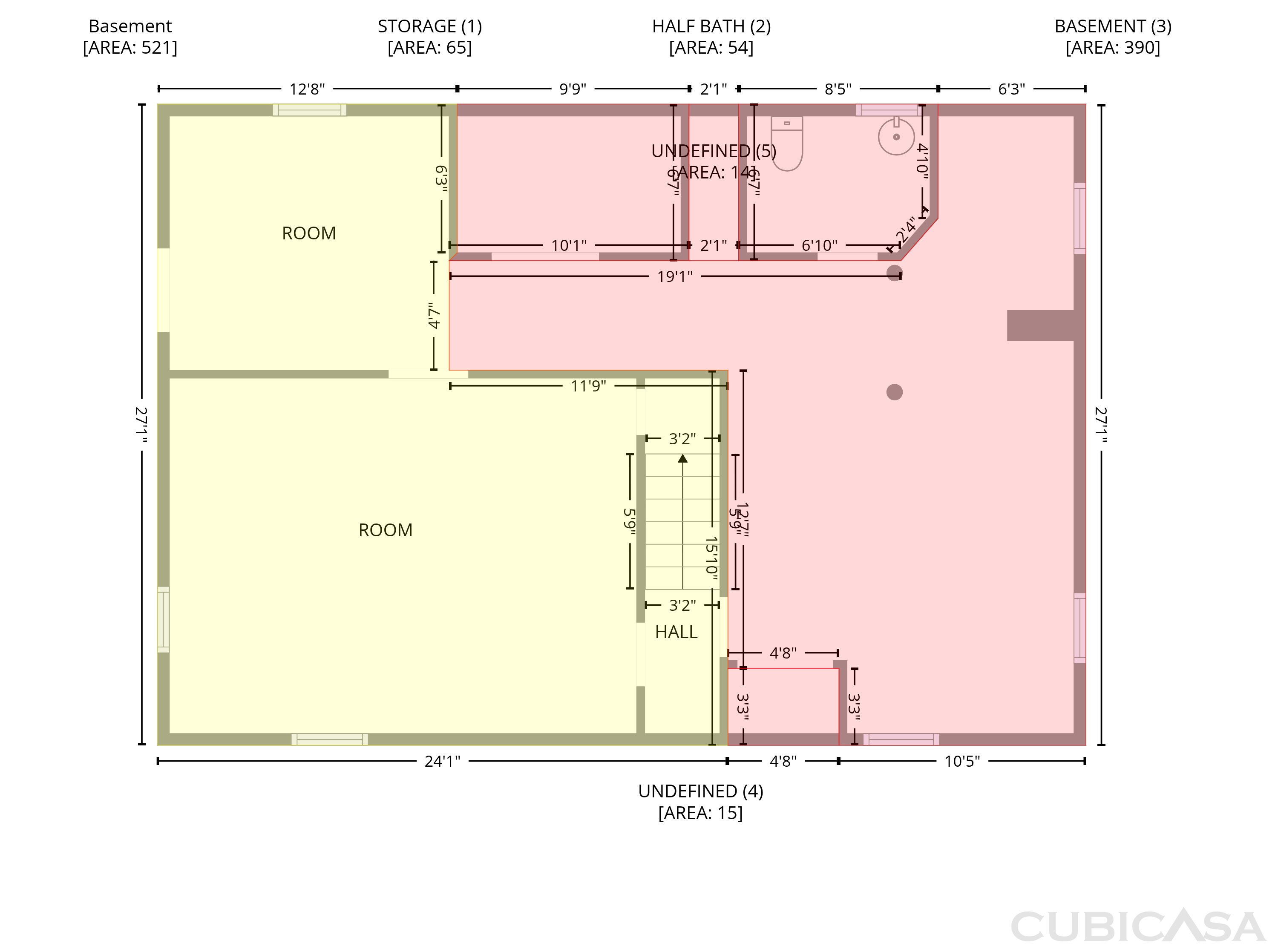 Main Floor of 494 Walton St, Strasburg, VA