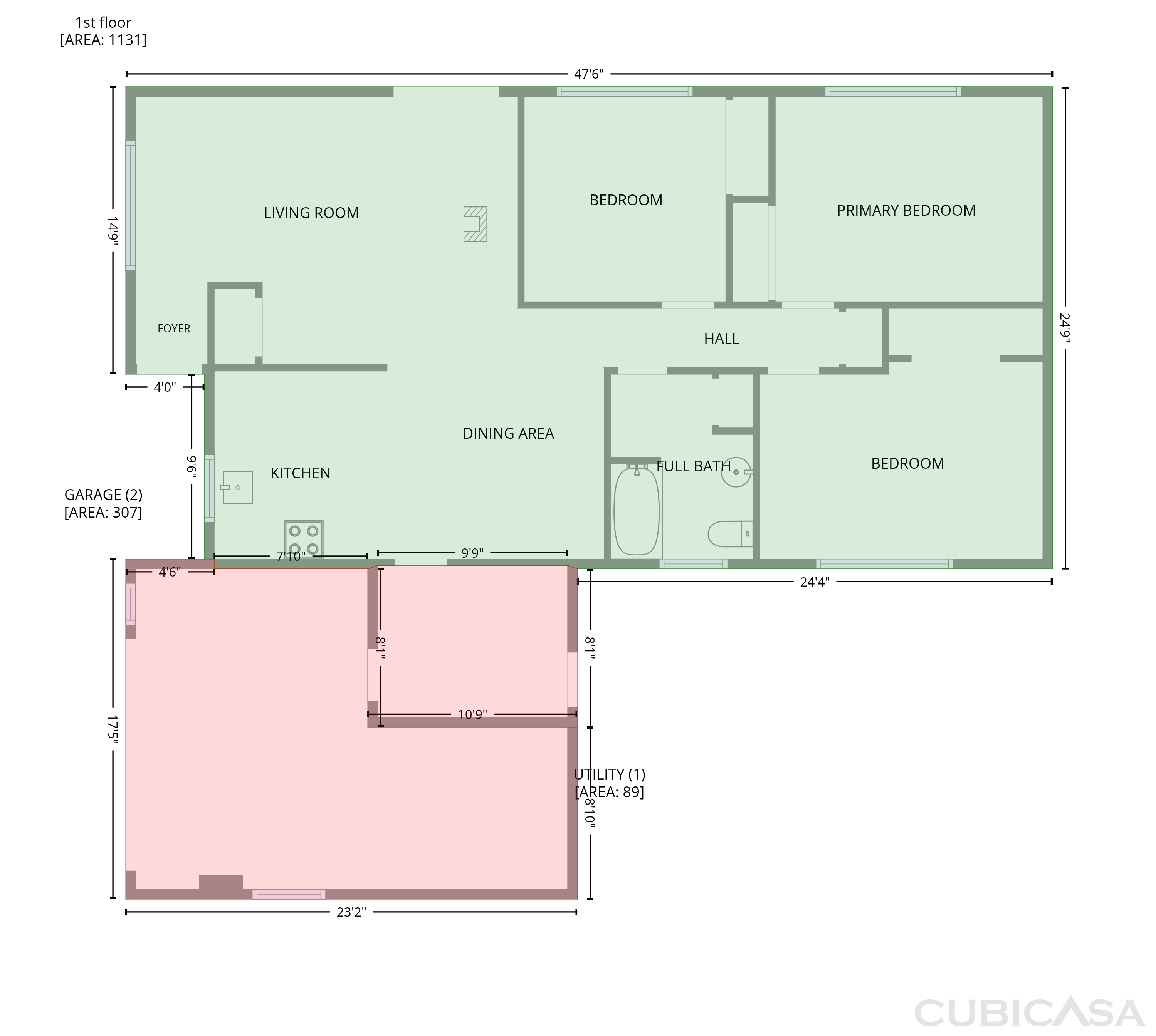 Main Floor of 324 N 5th St, Saint Helens, OR