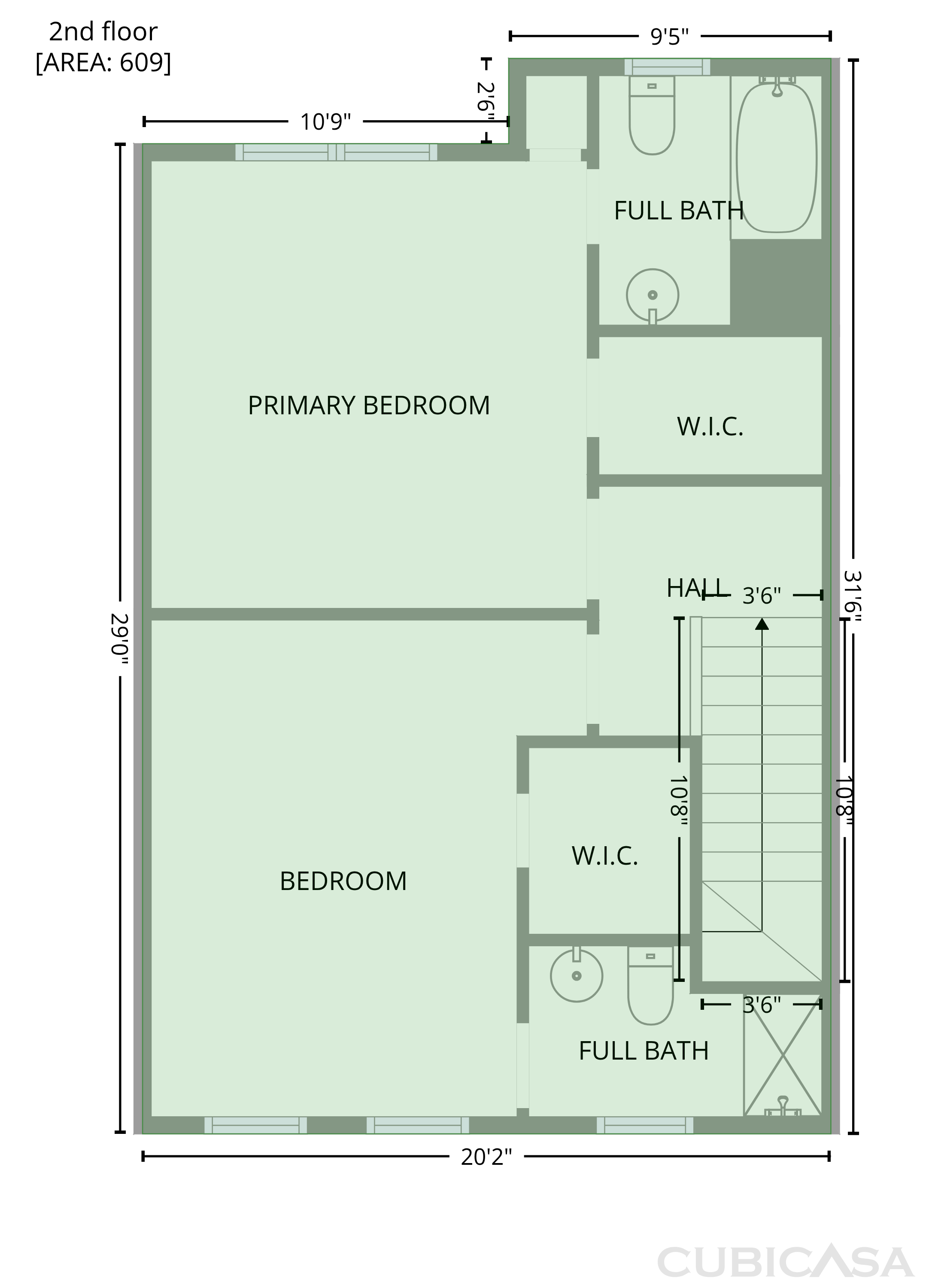 Second Floor of 237 Chads Ford Way, Roswell, GA