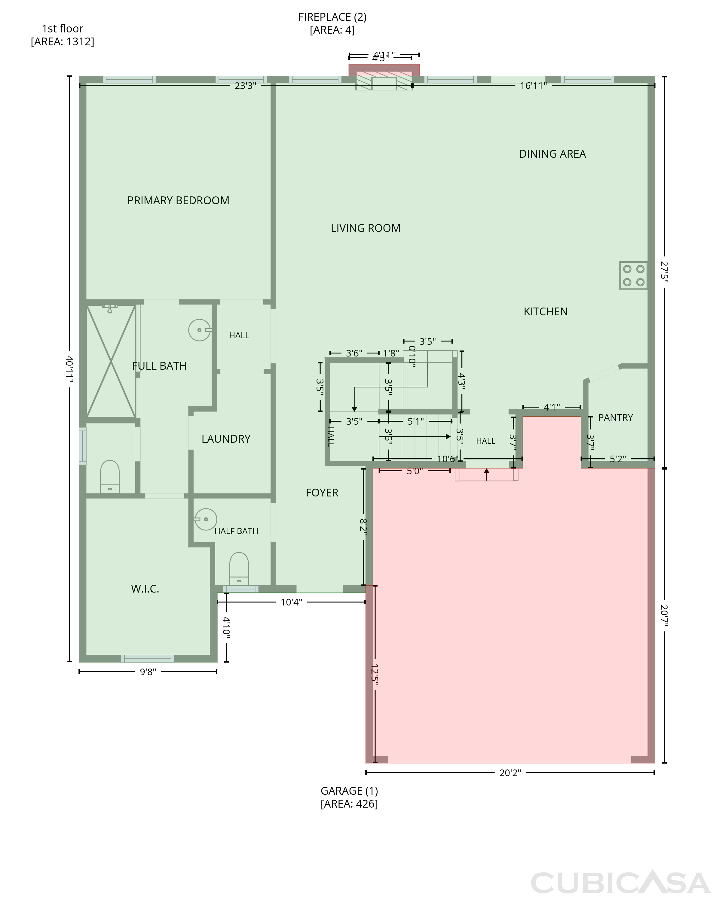 Second Floor of 99 Glen Oaks Dr, Dawsonville, GA