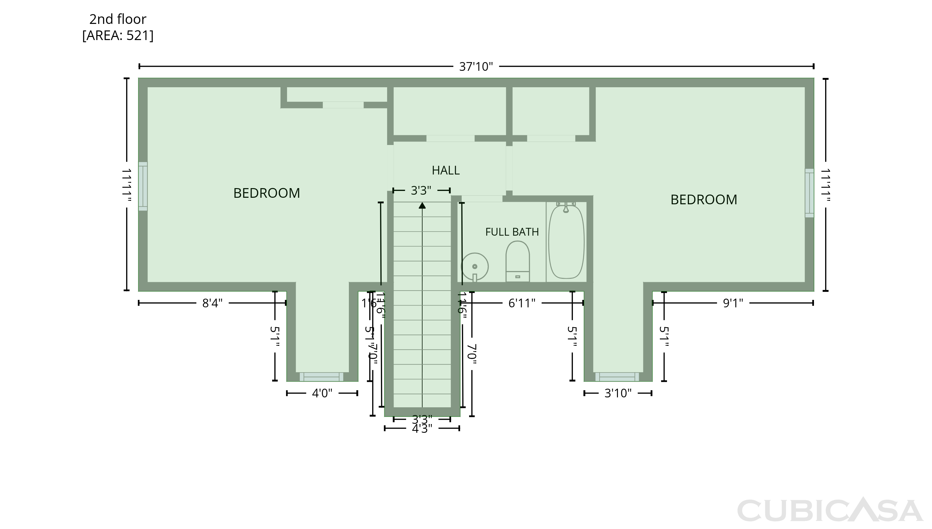 Third Floor of 221 Glen Ridge Dr, Villa Rica, GA