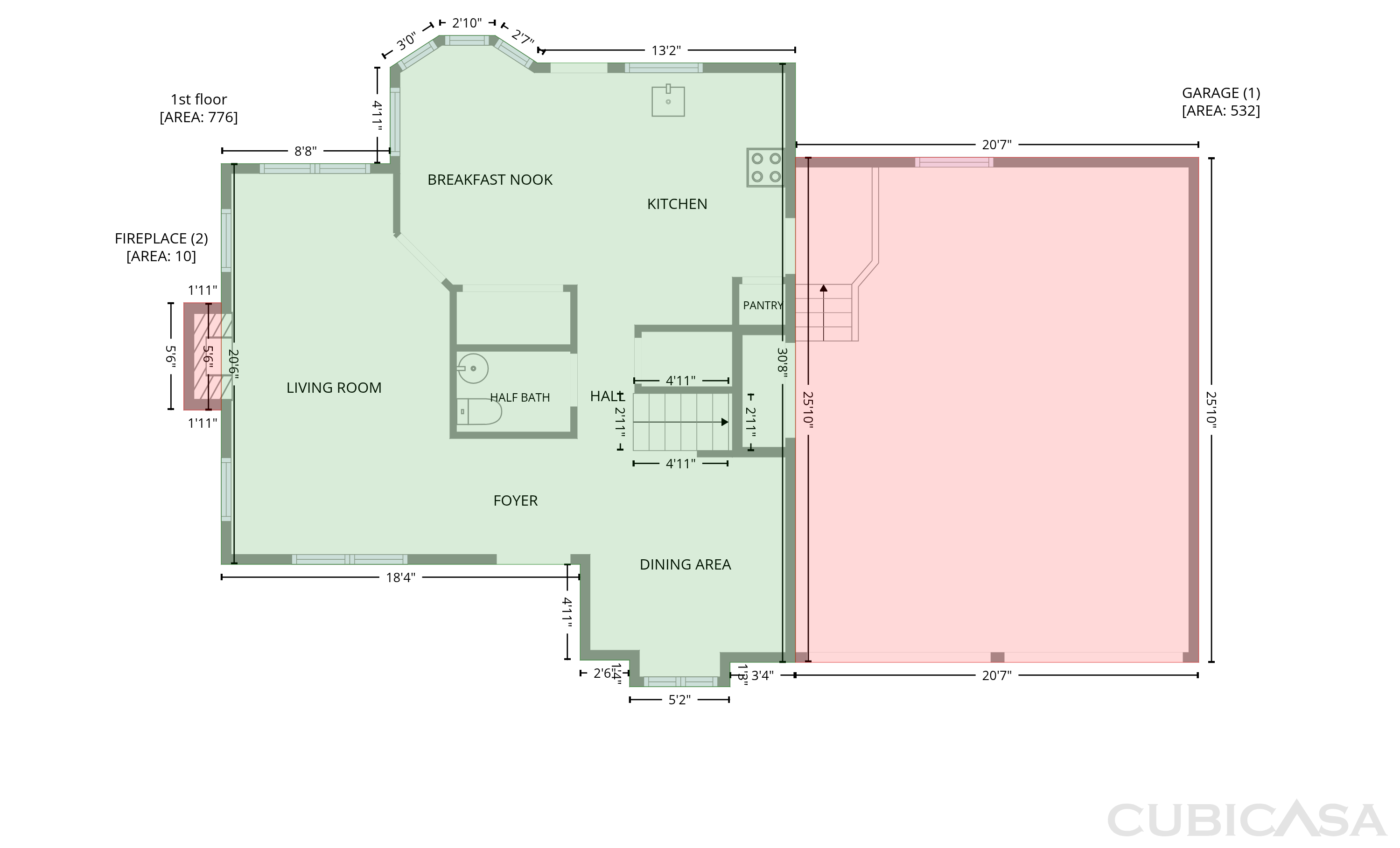 Main Floor of 3414 McVie Ct, Old Hickory, TN