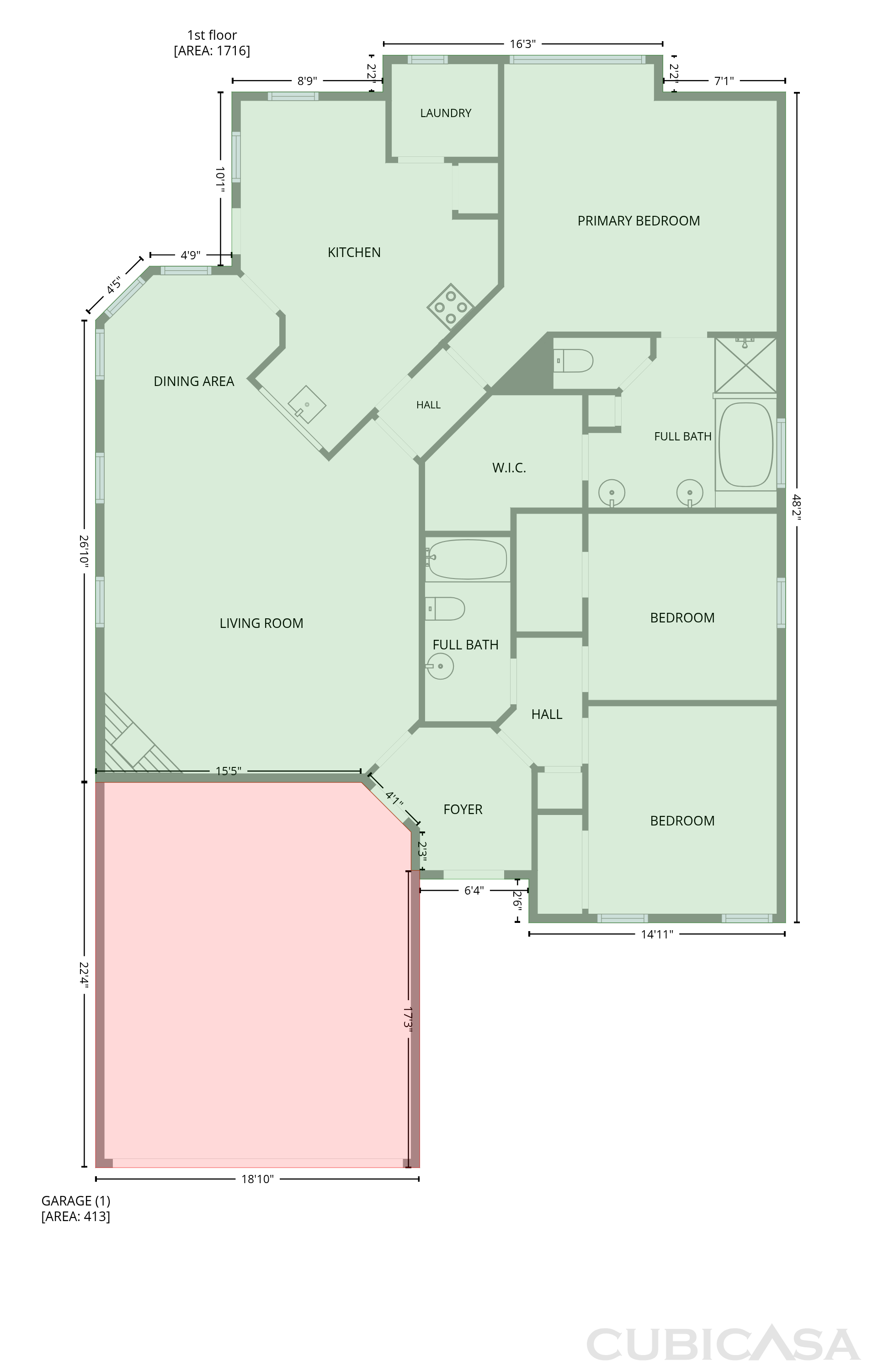Main Floor of 2961 Salado Trl, Fort Worth, TX