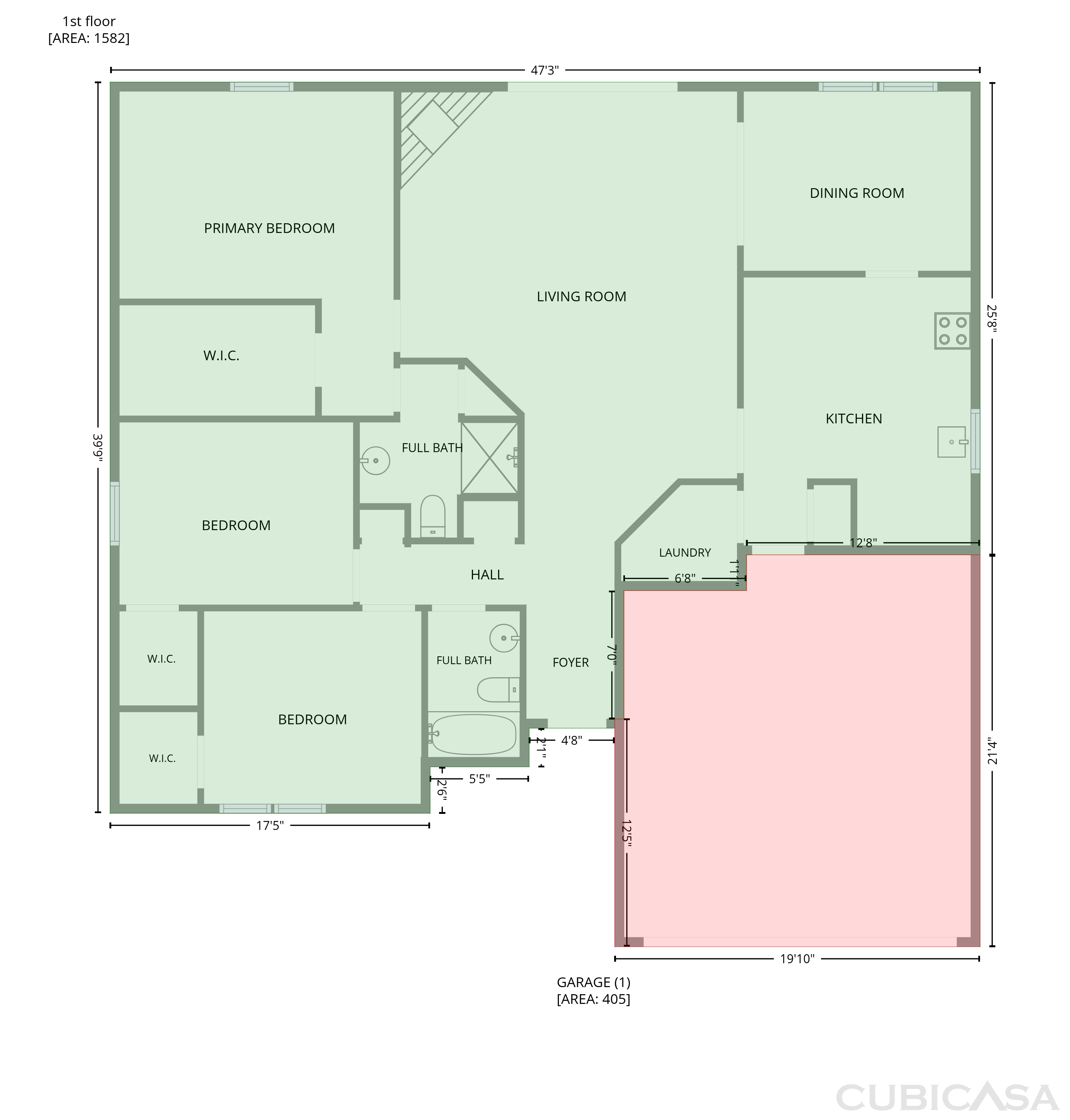 Main Floor of 10048 Ironway Dr, Indianapolis, IN