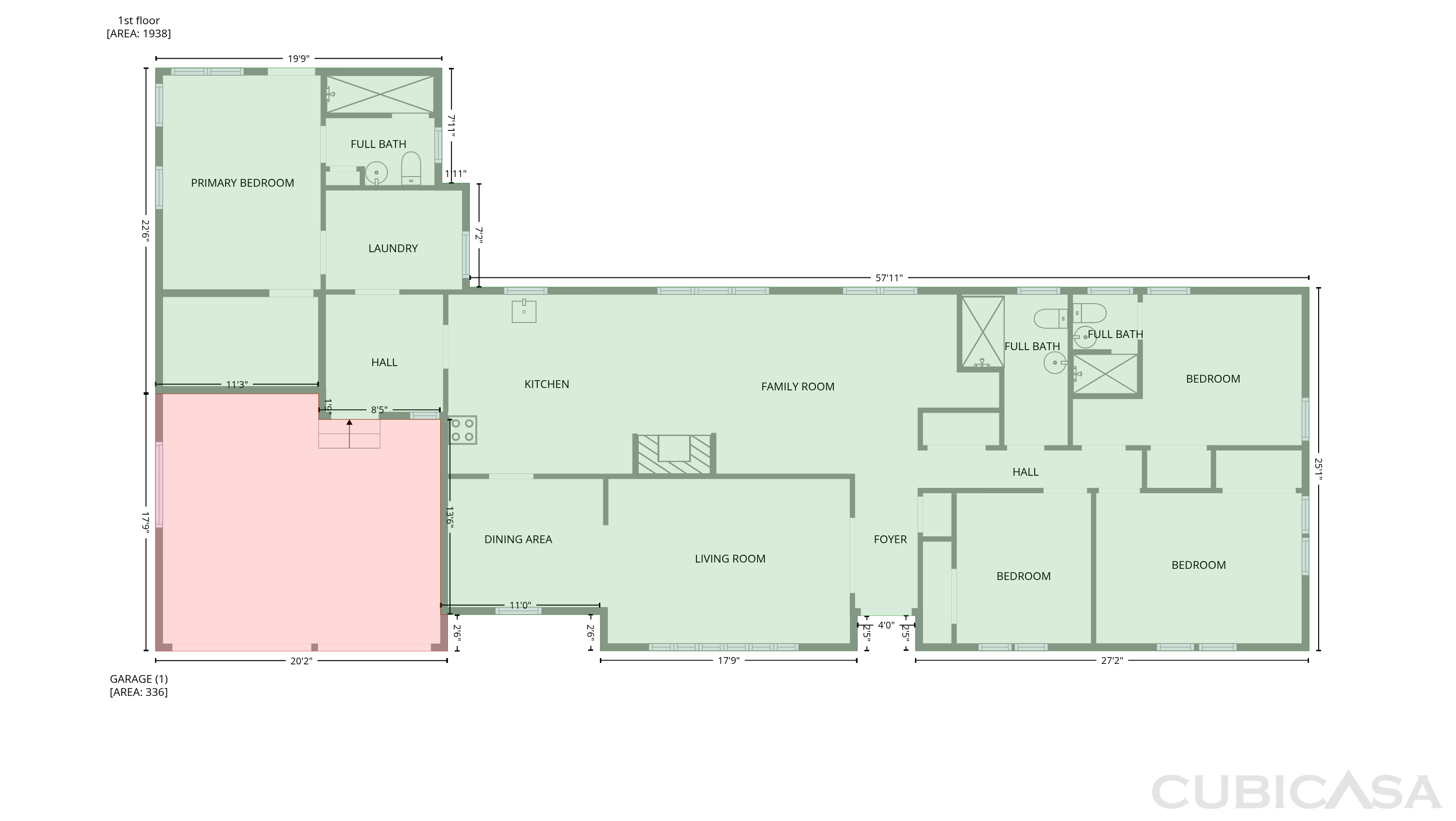 Main Floor of 1537 Mintz Ave, Fayetteville, NC