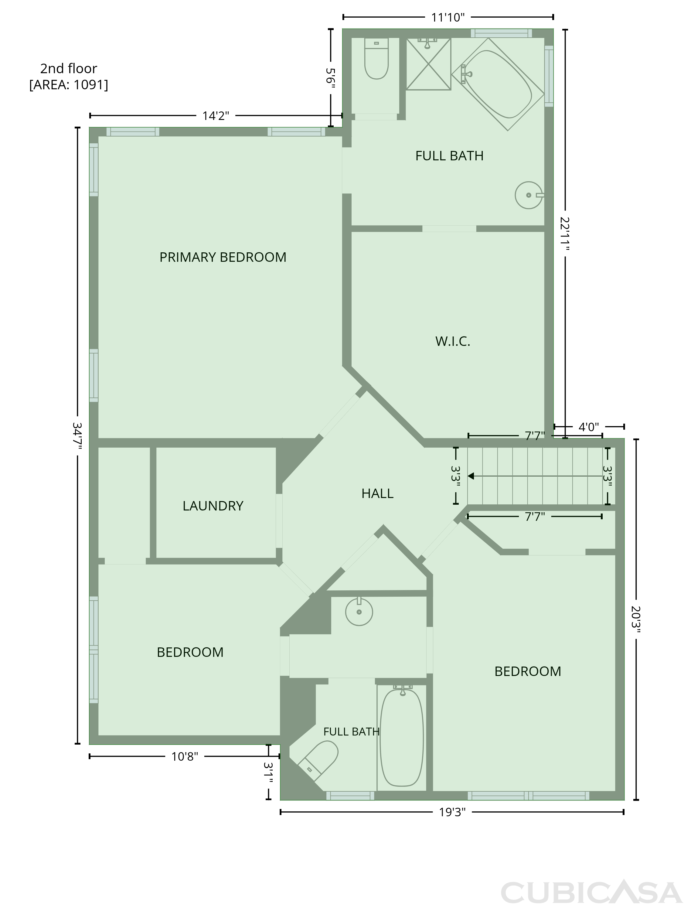 Second Floor of 1860 Oak Tree Holw, Alpharetta, GA