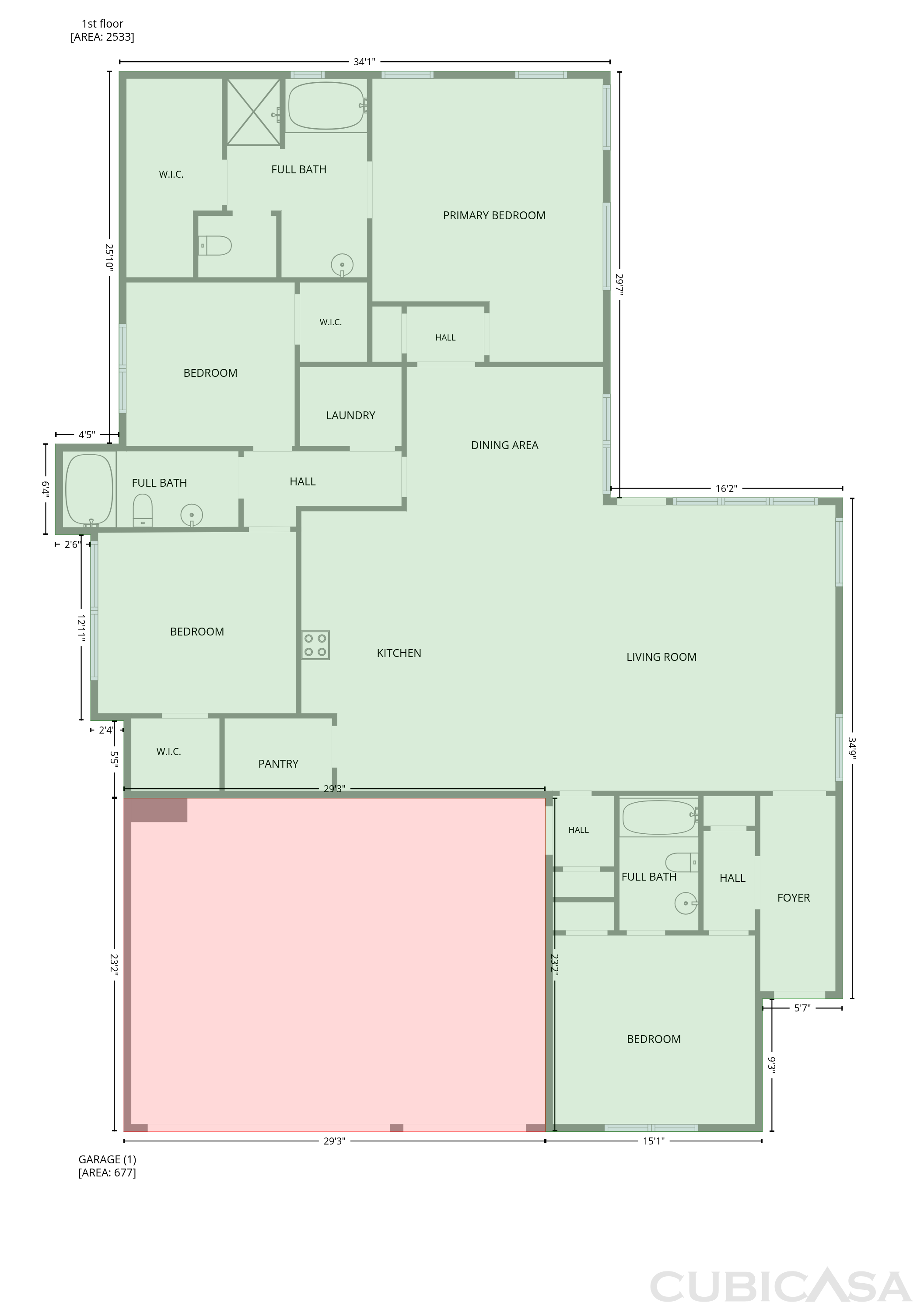 Main Floor of 77 J Hunters Way N, Freeport, FL