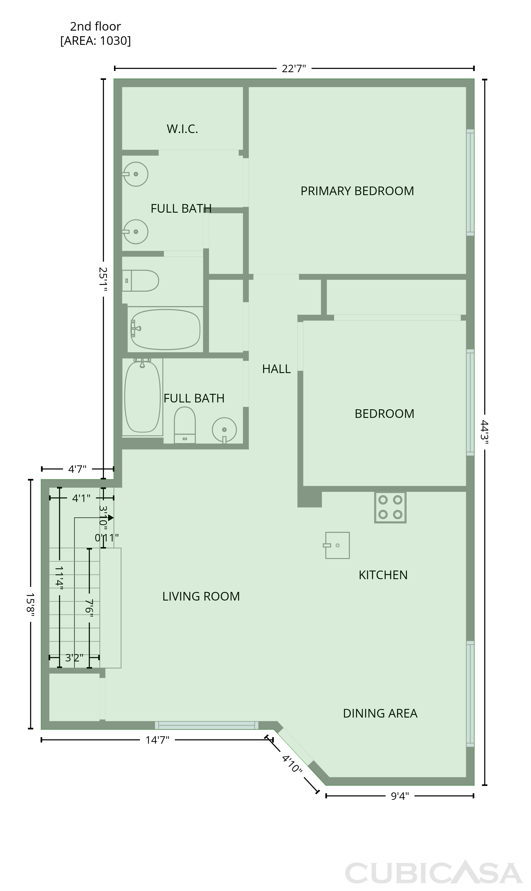 Second Floor of 9663 W Canyon Ter, San Diego, CA