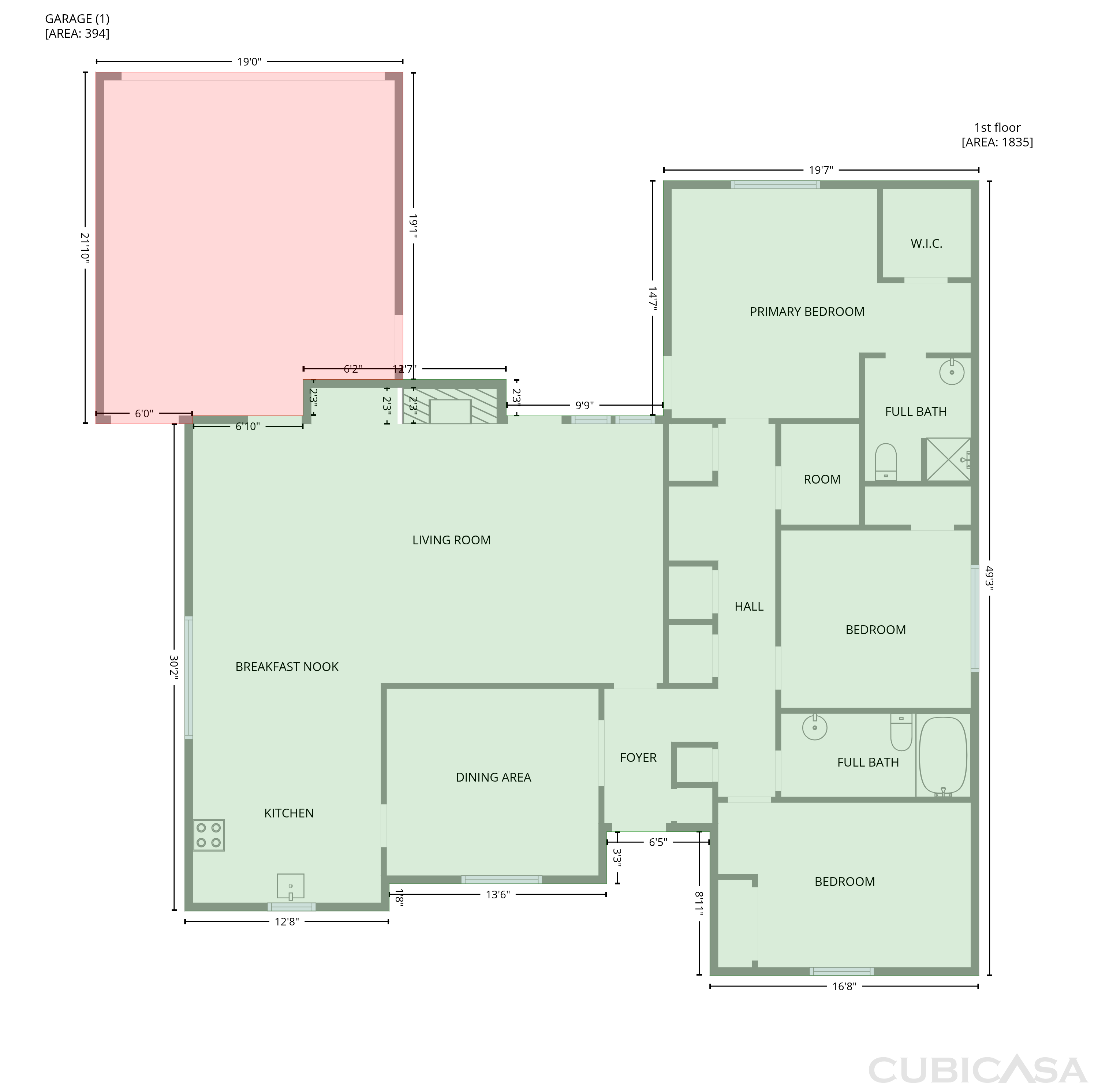 Main Floor of 1115 N Waterview Dr, Richardson, TX