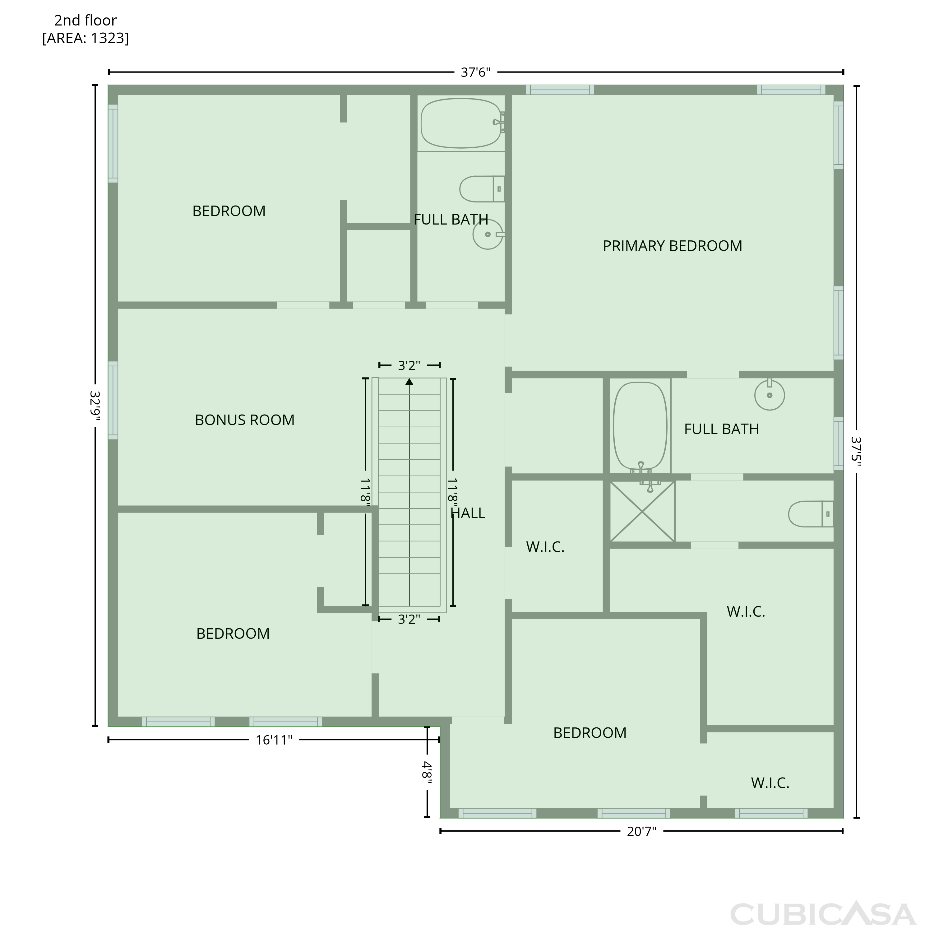 Second Floor of 1924 Hartwell Ct, Aubrey, TX