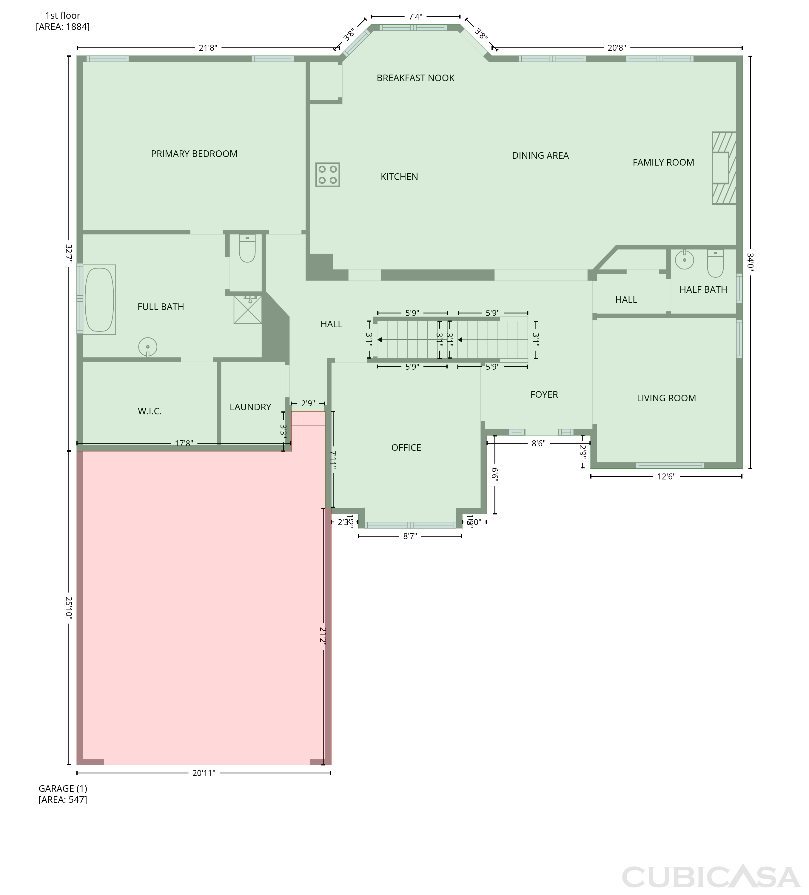 Second Floor of 5085 Arcanum Pl, Cumming, GA